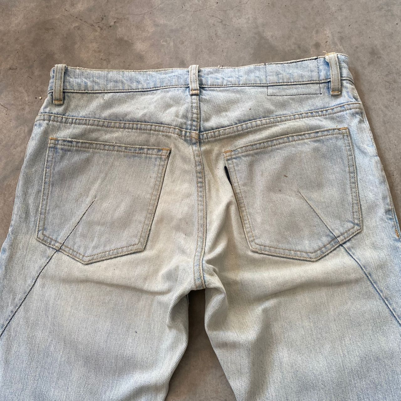 Attachment Vintage Attachment Japanese Brand Distressed Flare Denim Size US 30 / EU 46 - 12 Thumbnail