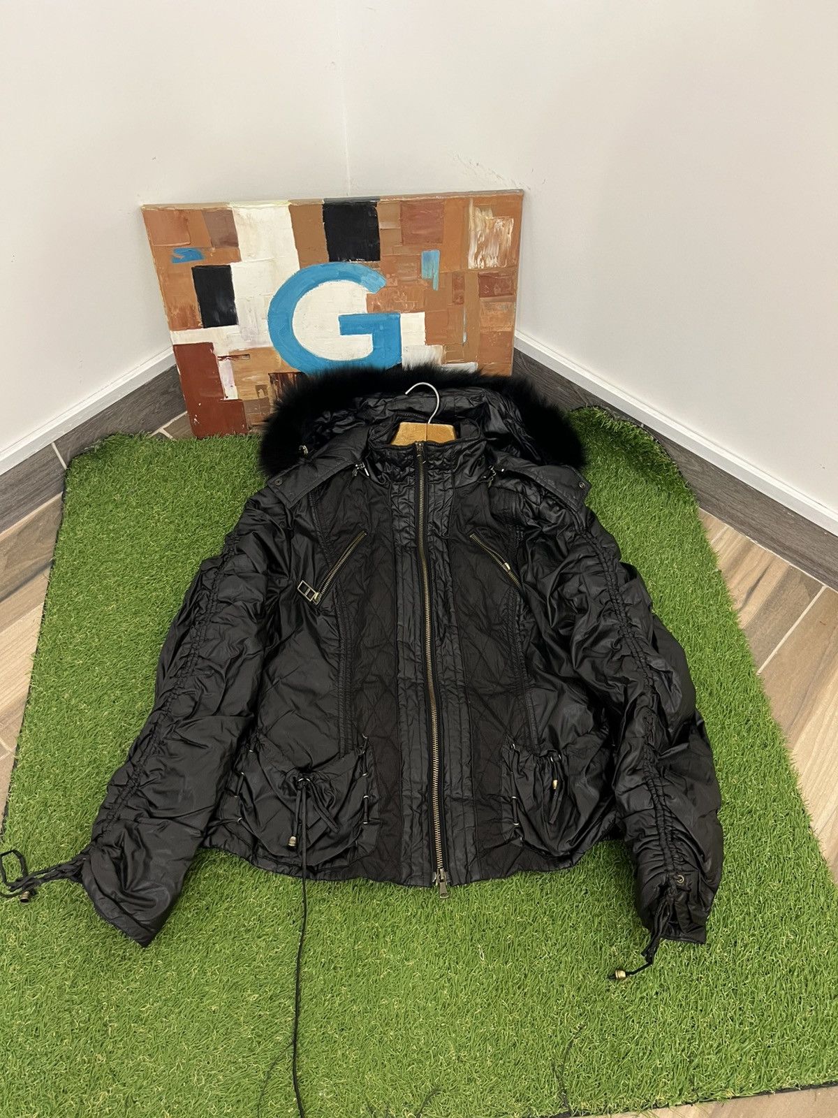 Chloe Puffer Jacket Y2k Faux Fur Hysteric Vintage