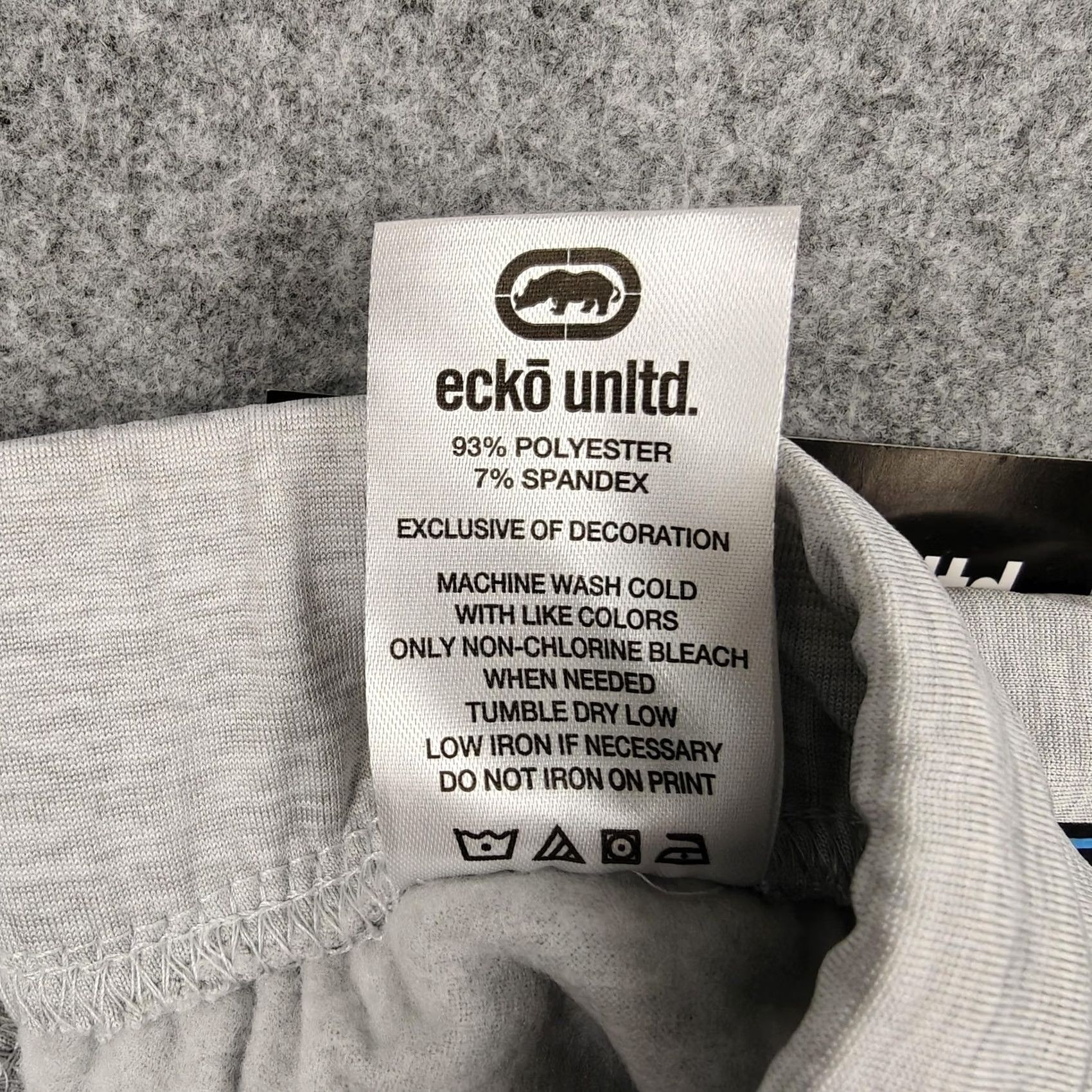 Ecko Unltd. Ecko Unltd Shorts Mens M Gray Jersey Drawstring Logo Pockets Athletic New Size US M / EU 48-50 / 2 - 4 Thumbnail