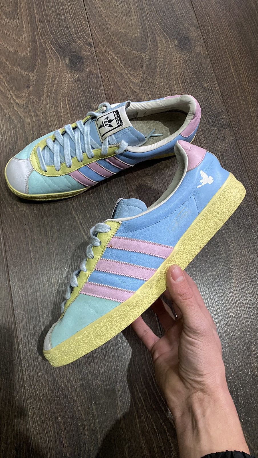 adidas gazelle silver green womens adidas Gazelle ADV Shoes main image 1