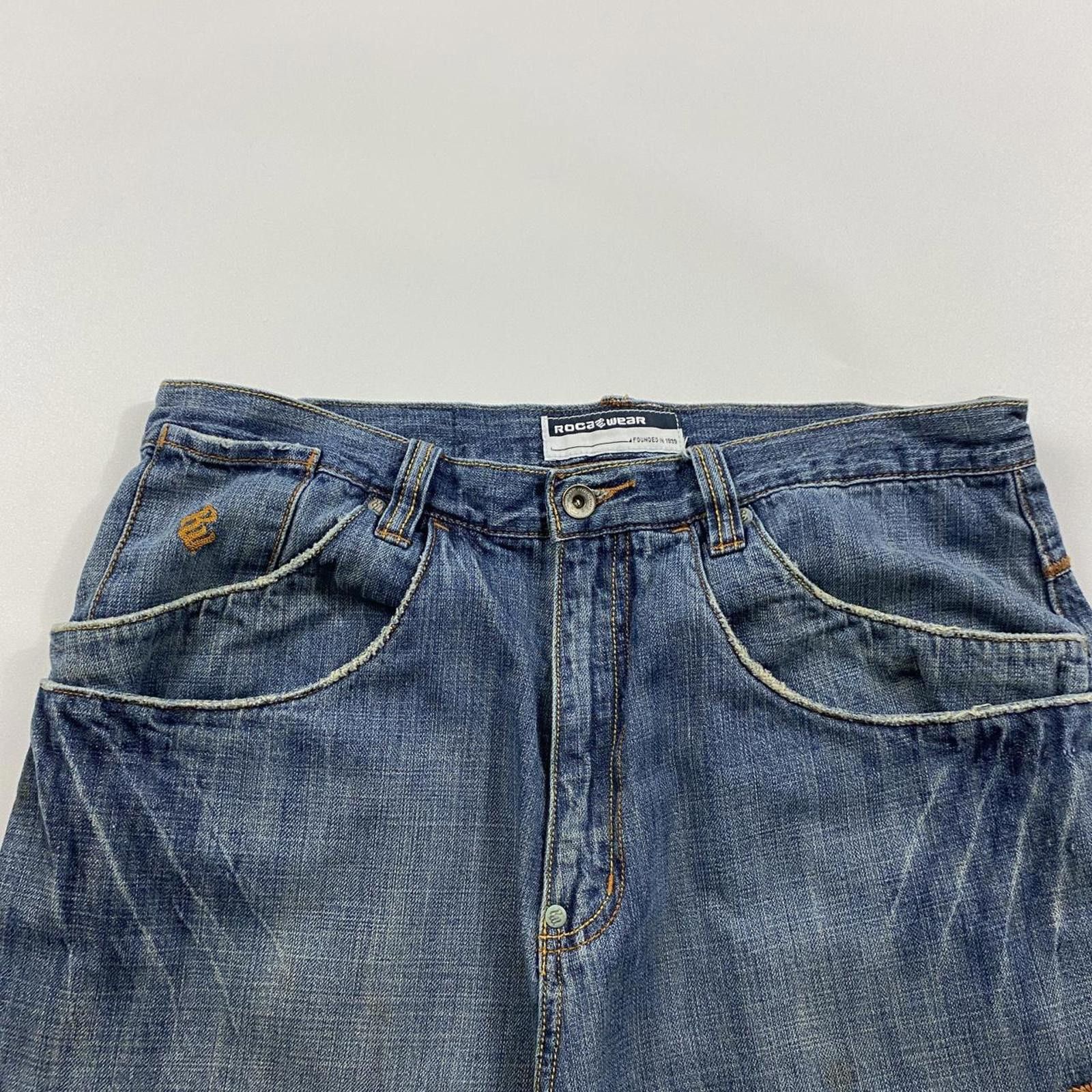 Rocawear Y2K Roca Wear Baggy Jorts Size US 34 / EU 50 - 4 Thumbnail