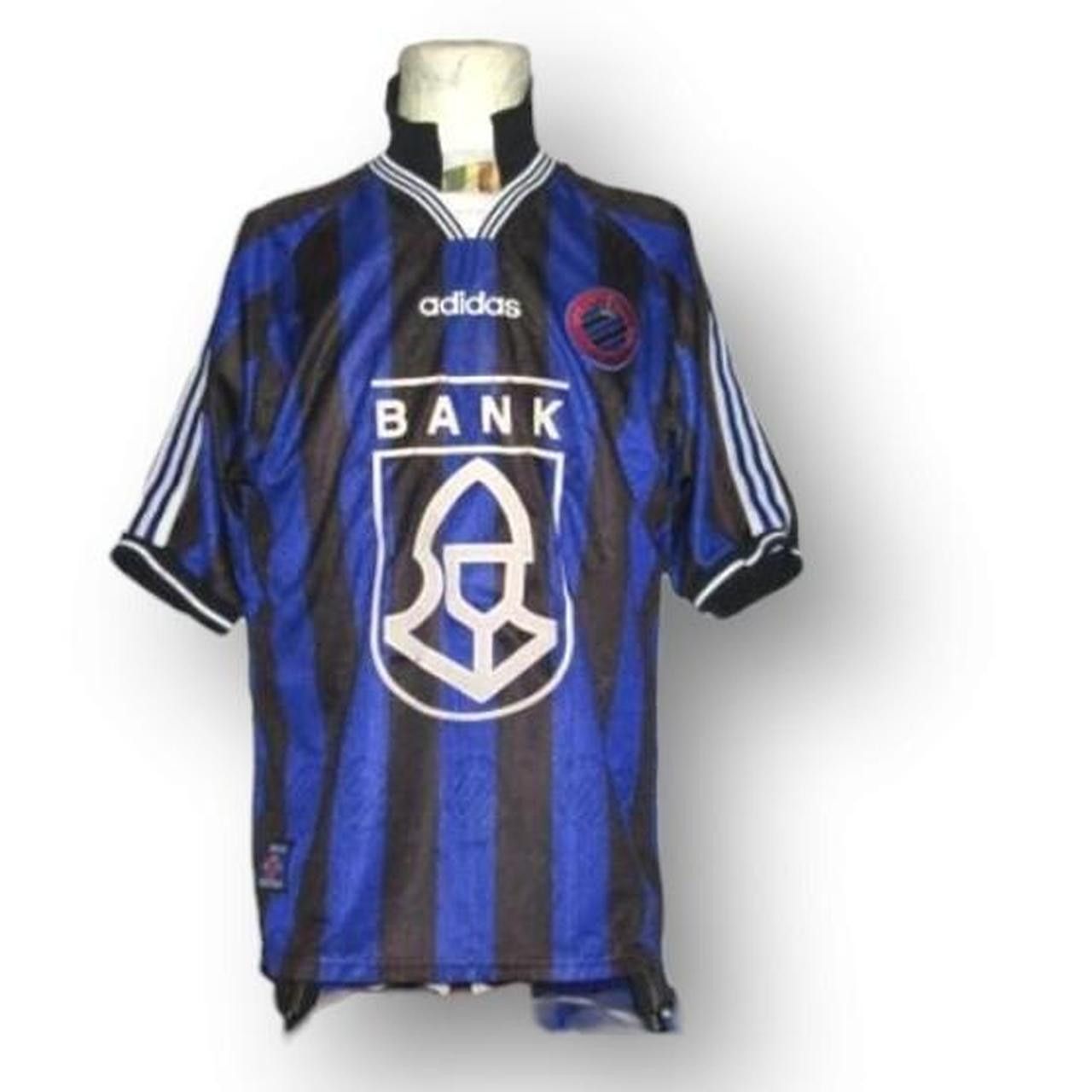 Adidas Match Worn Club Brugge Kv 1997 1998 Shirt Jersey maillot Size US XL / EU 56 / 4 - 2 Thumbnail