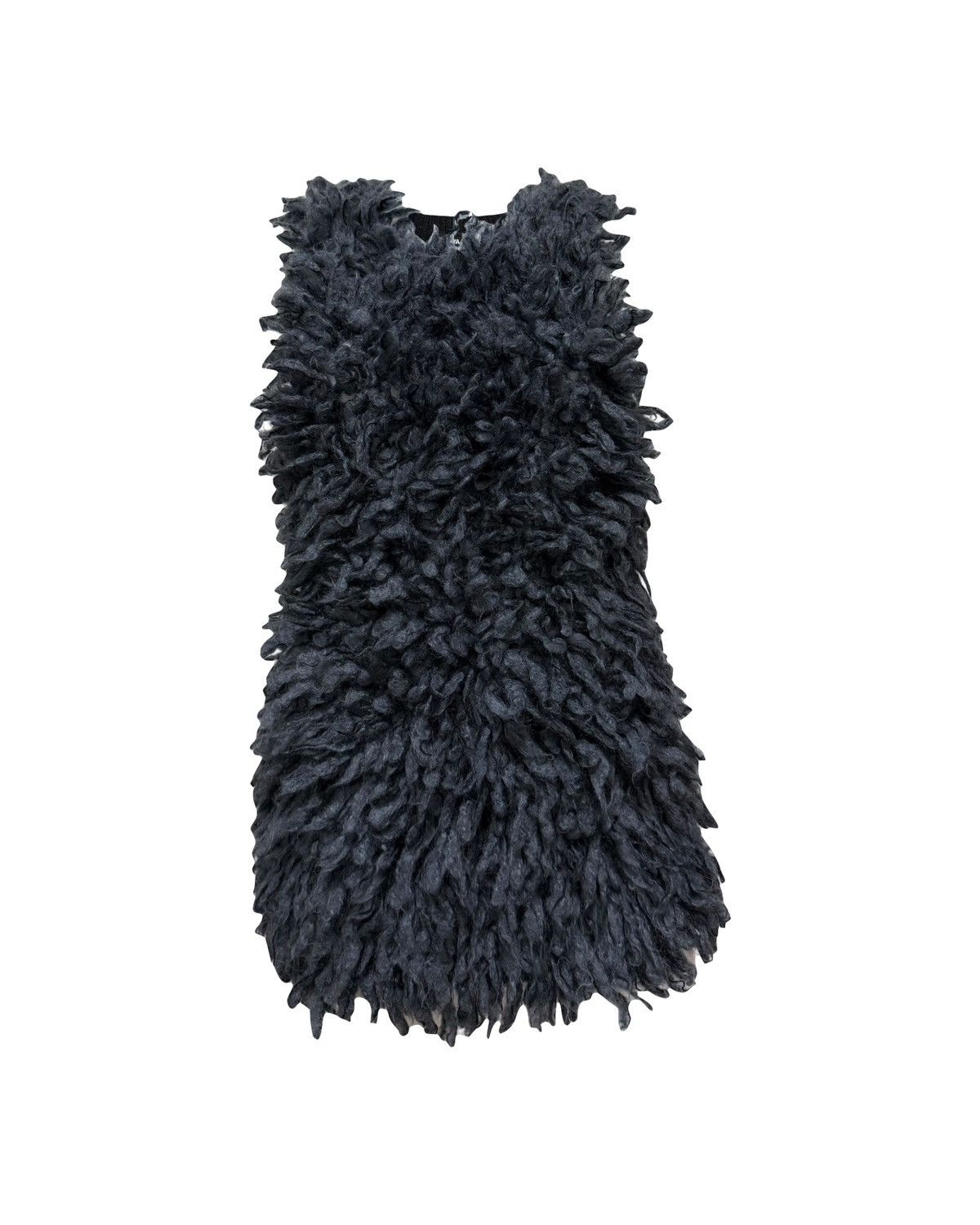 Junya Watanabe JUNYA WATANABE Fall Winter 2011 Shaggy Knit Sleeveless Top Size S / US 4 / IT 40 - 1 Thumbnail