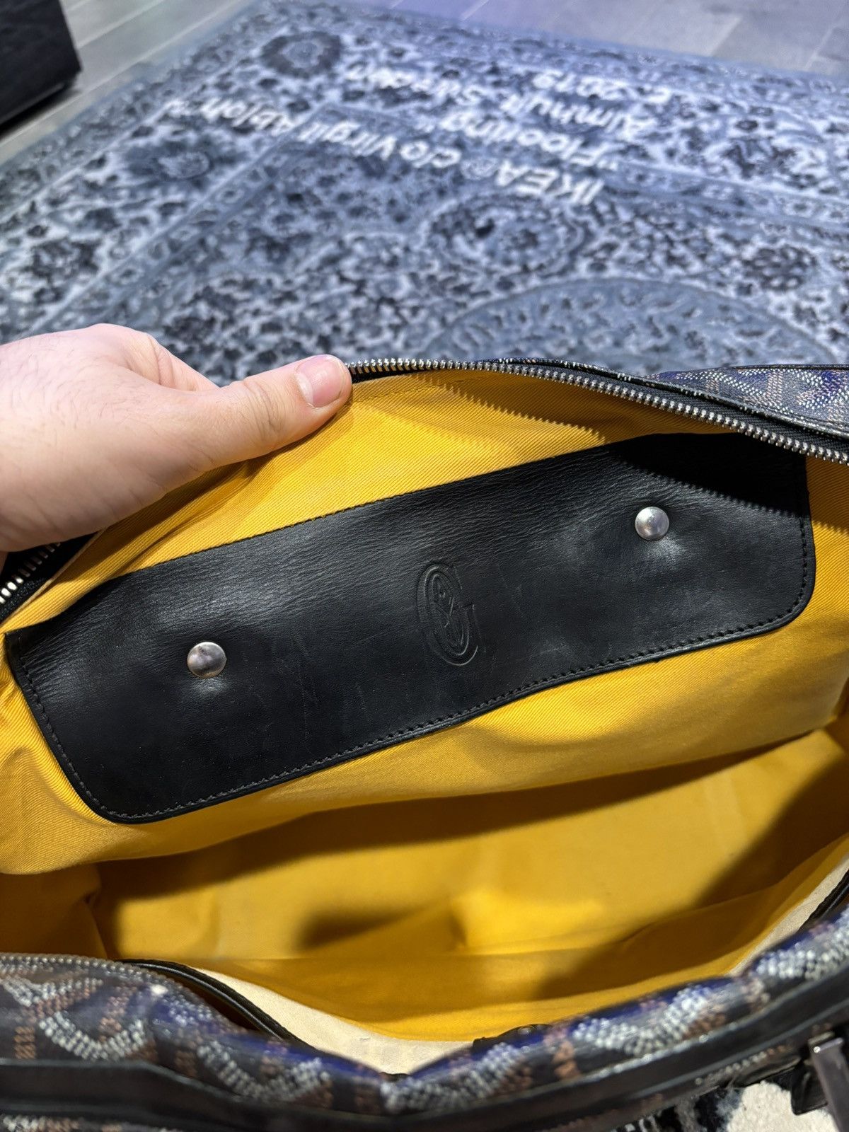Goyard Goyard carry on luggage black bag Size ONE SIZE - 11 Thumbnail