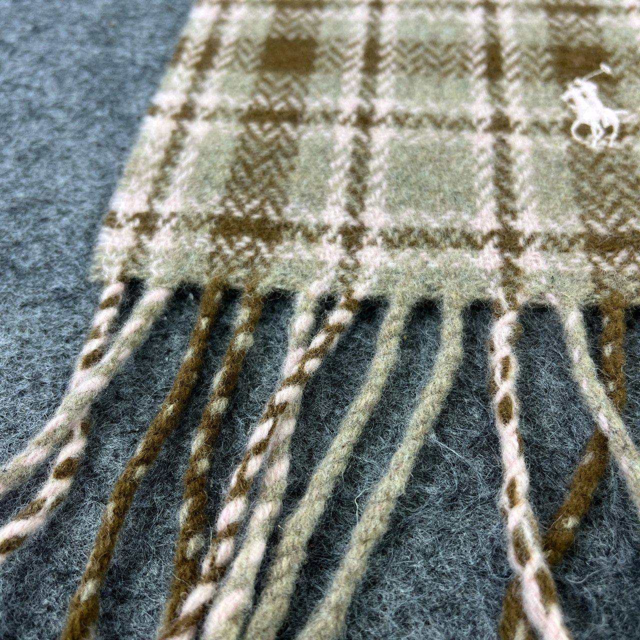 Ralph Lauren × Vintage Ralph Lauren Scarf / Muffler / Neckwear T545 Size ONE SIZE - 9 Thumbnail