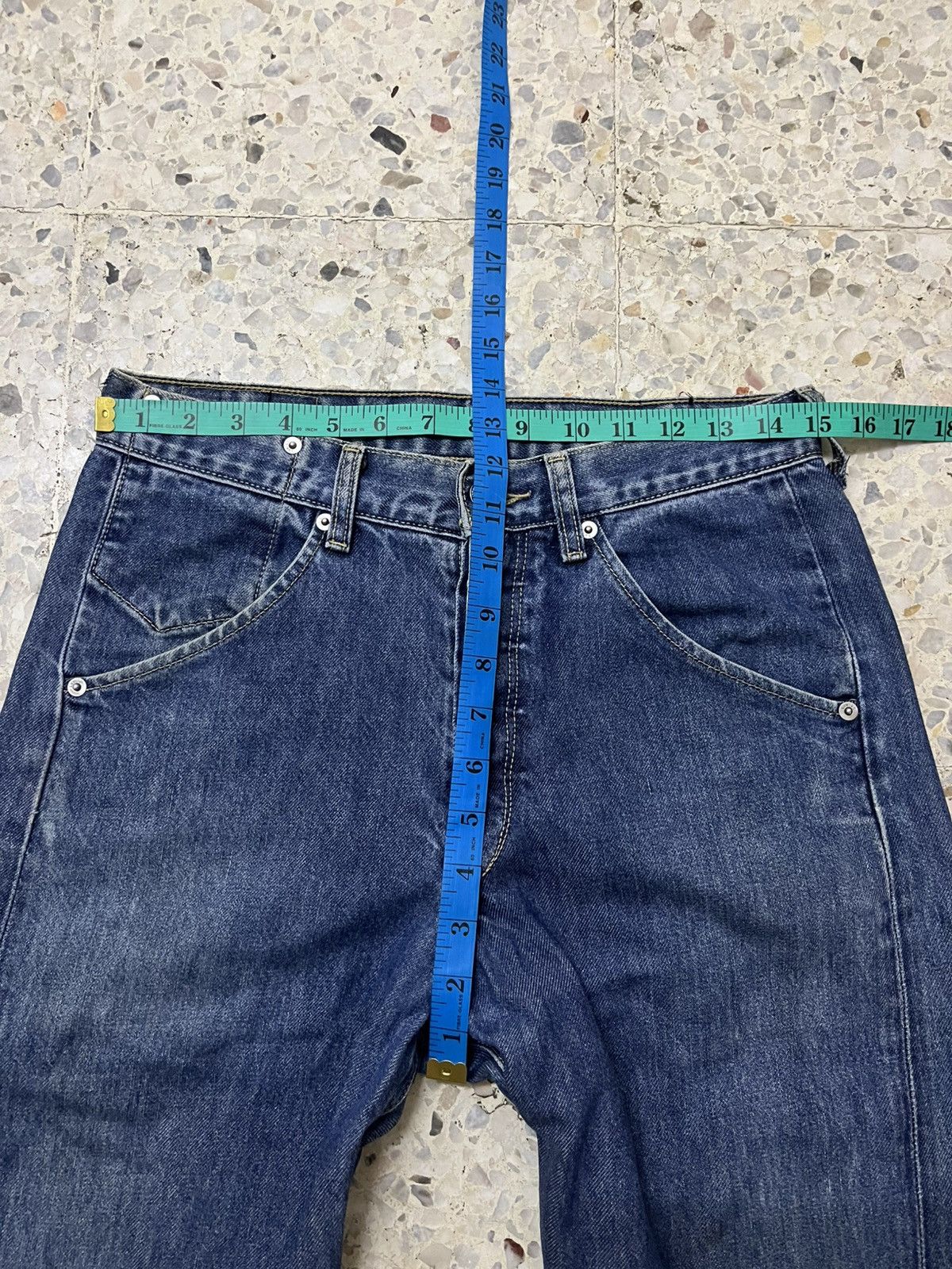 Levi's Vintage Clothing VTG 2000 Levis Engineered Jeans 003 Twisted Leg Archival Y2K Size US 30 / EU 46 - 12 Thumbnail