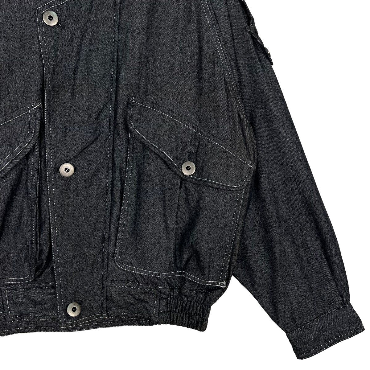 Issey Miyake 🔥 HOMME LIBRE CARGO UTILITY BOMBER JACKET Size US L / EU 52-54 / 3 - 5 Thumbnail