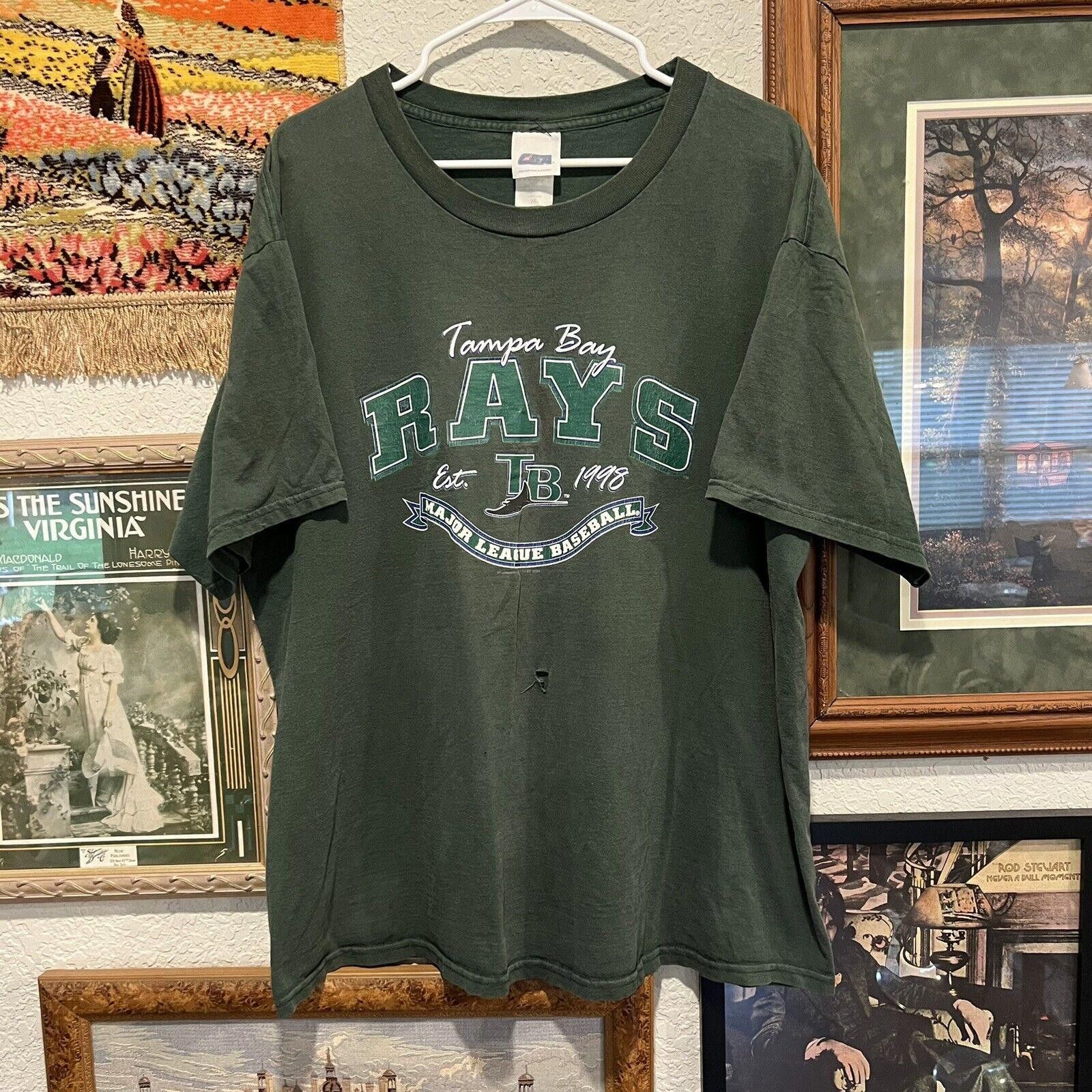 Designer Vintage 00’s Tampa Bay Devil Rays Baseball Shirt Size XL Size US XL / EU 56 / 4 - 1 Thumbnail