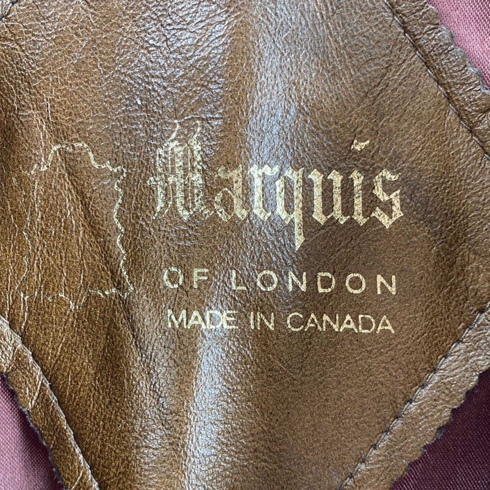 Vintage Vintage Marquis of London faux Leather Trench Coat size L Size L / US 10 / IT 46 - 6 Thumbnail