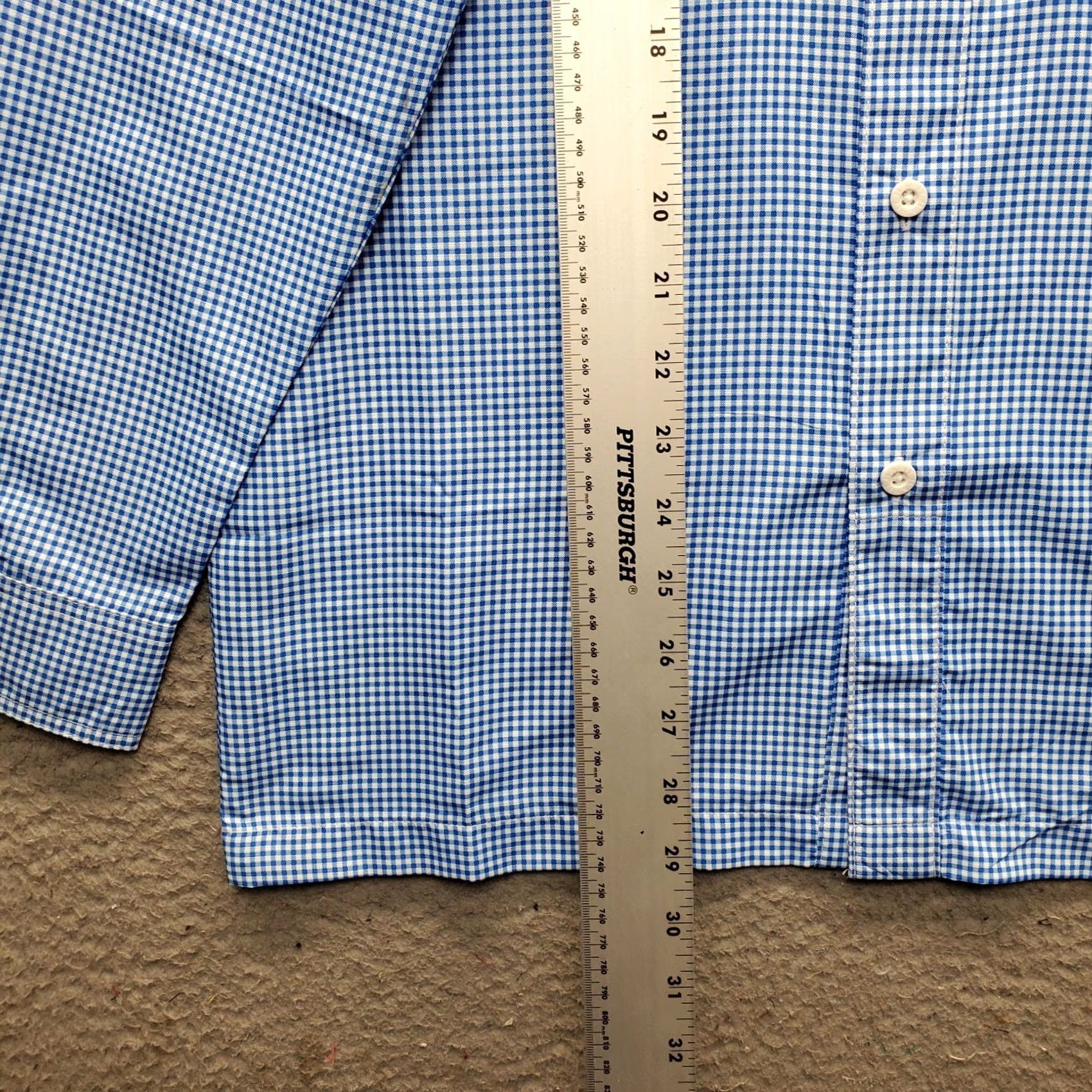 Habitat Habit River Fishing Shirt Mens Small Multi Gingham Vented Back Collar Button Up Size US S / EU 44-46 / 1 - 3 Thumbnail