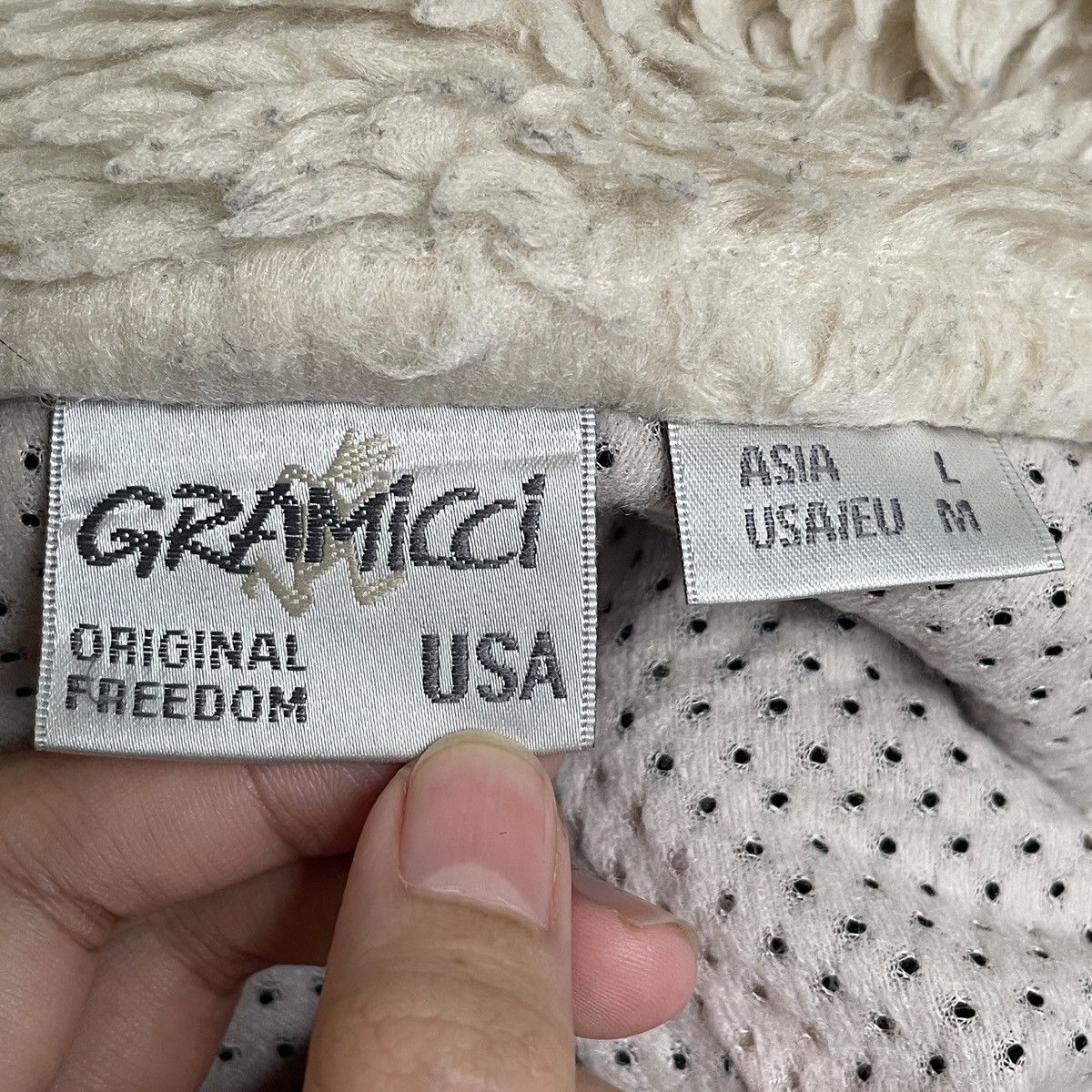 Gramicci × Vintage Vintage Brand Gramicci Fur Fleece Jacket 2000s Size US L / EU 52-54 / 3 - 10 Thumbnail