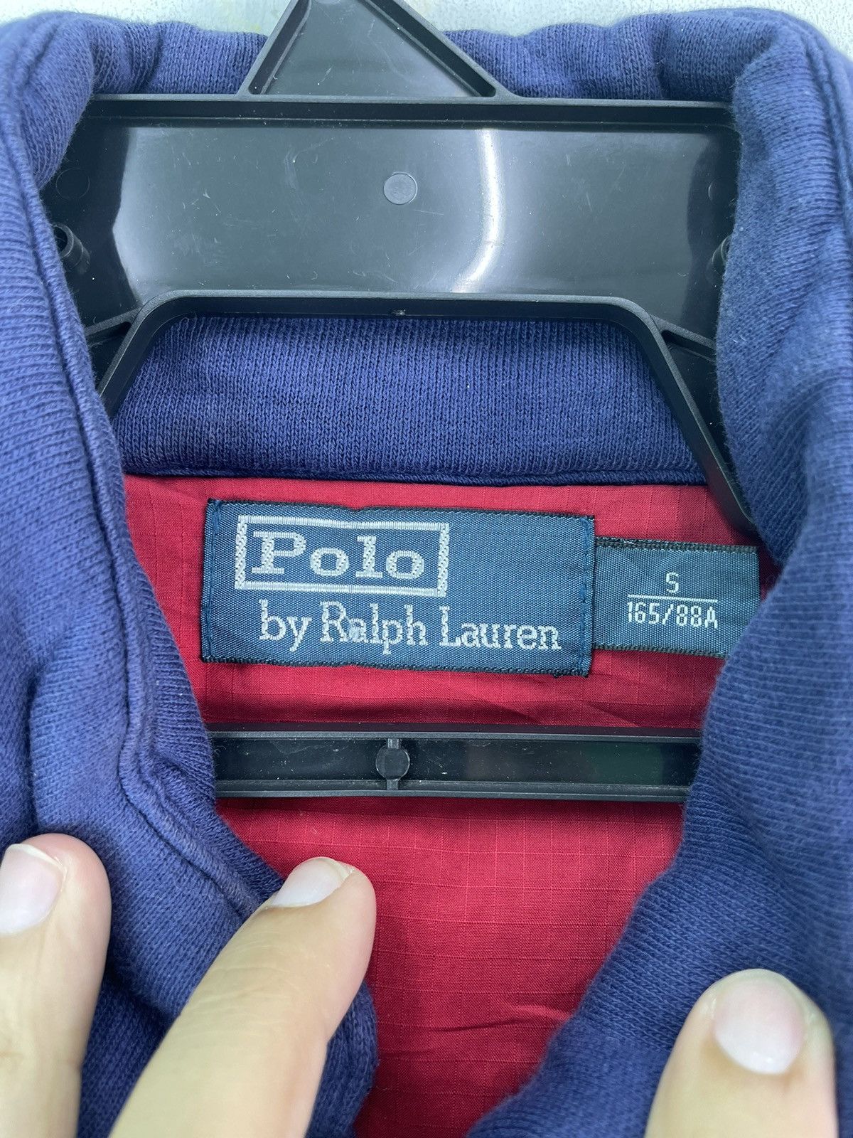 Polo Ralph Lauren × Vintage Rare Polo Ralph Lauren small poly logo down waistcoat jacket Size US S / EU 44-46 / 1 - 5 Thumbnail