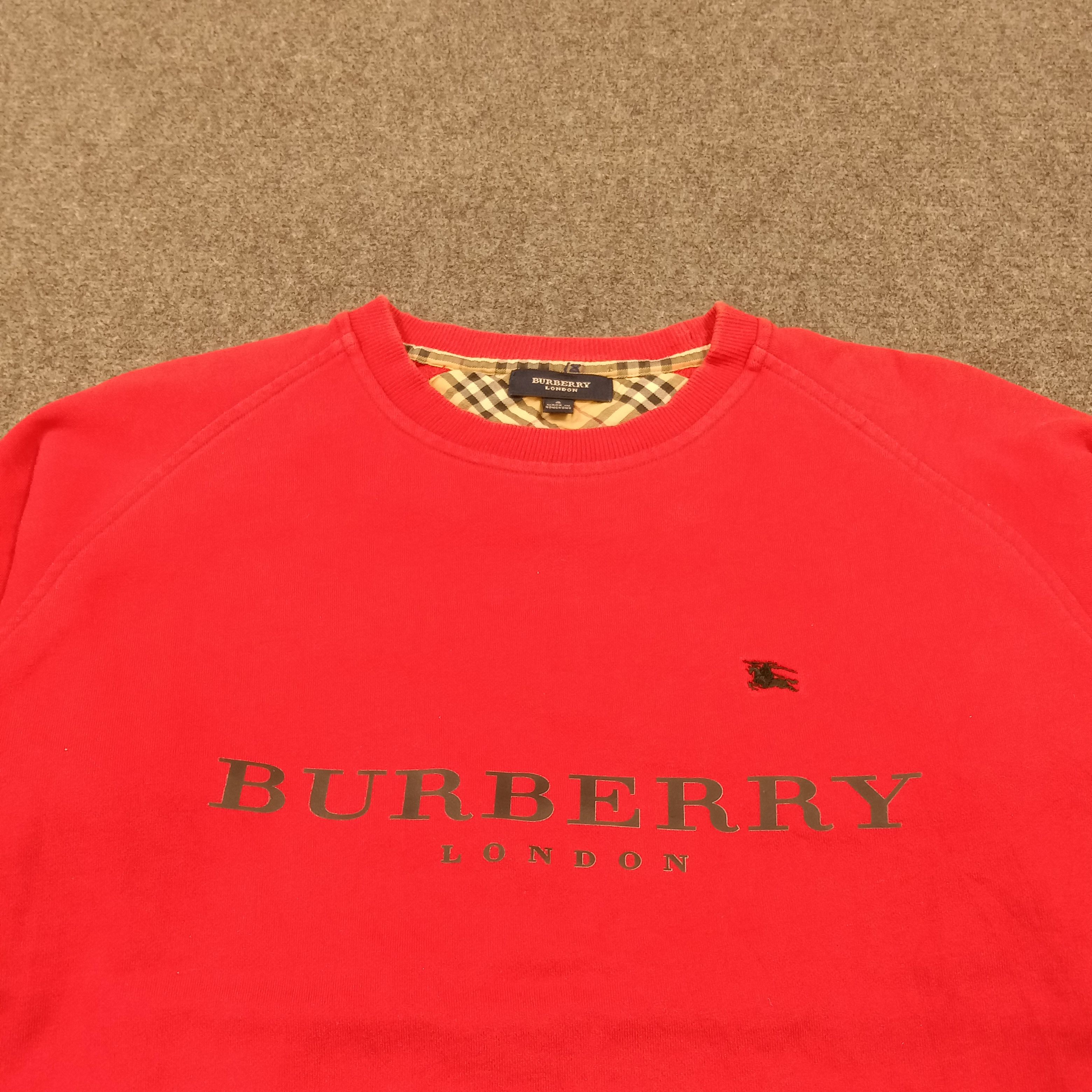 Burberry Burberry London Nova Check Sweatshirt C282N20 Size US S / EU 44-46 / 1 - 2 Thumbnail