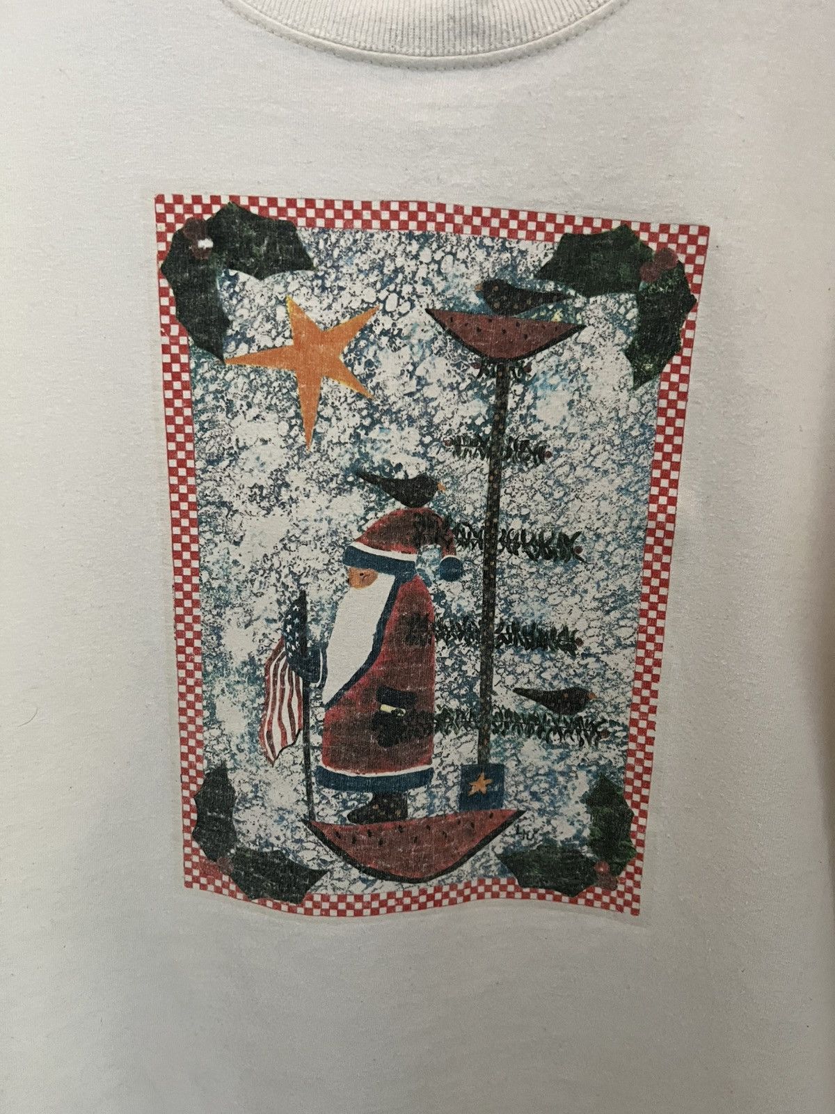 Arts & Science 90s Santa Claus Christmas Paint Tee Size US L / EU 52-54 / 3 - 5 Thumbnail