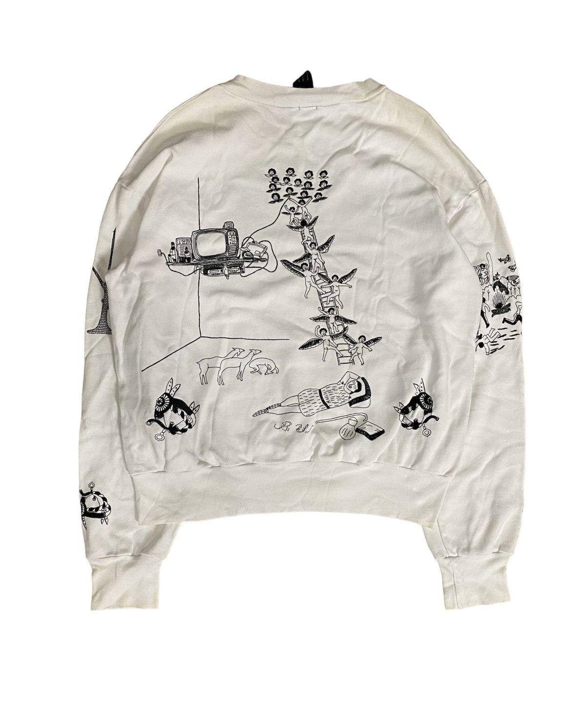 10 Corso Como × Bernhard Willhelm × Comme des Garcons FW02 Comme Des Garcons Special Colab ACDC Size US M / EU 48-50 / 2 - 2 Thumbnail