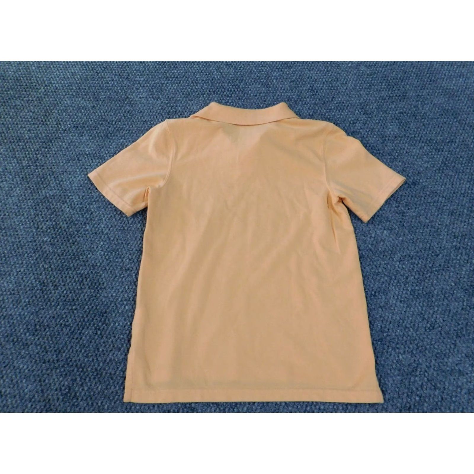 Vintage Crown & Ivy polo Women Medium Orange Classic Stretch Short Sleeve Collared Pullover Cotton Polyester Rayon Casual Shirt Size M / US 6-8 / IT 42-44 - 7 Thumbnail