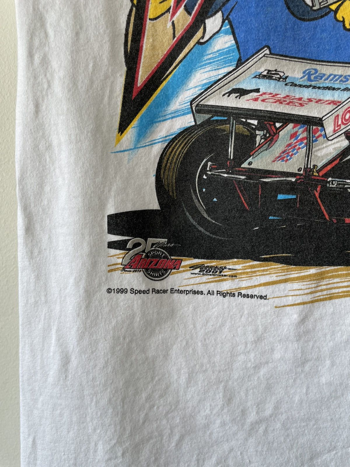 Vintage Vintage 1999 Speed Racer Anime Racing tee Size US M / EU 48-50 / 2 - 6 Thumbnail