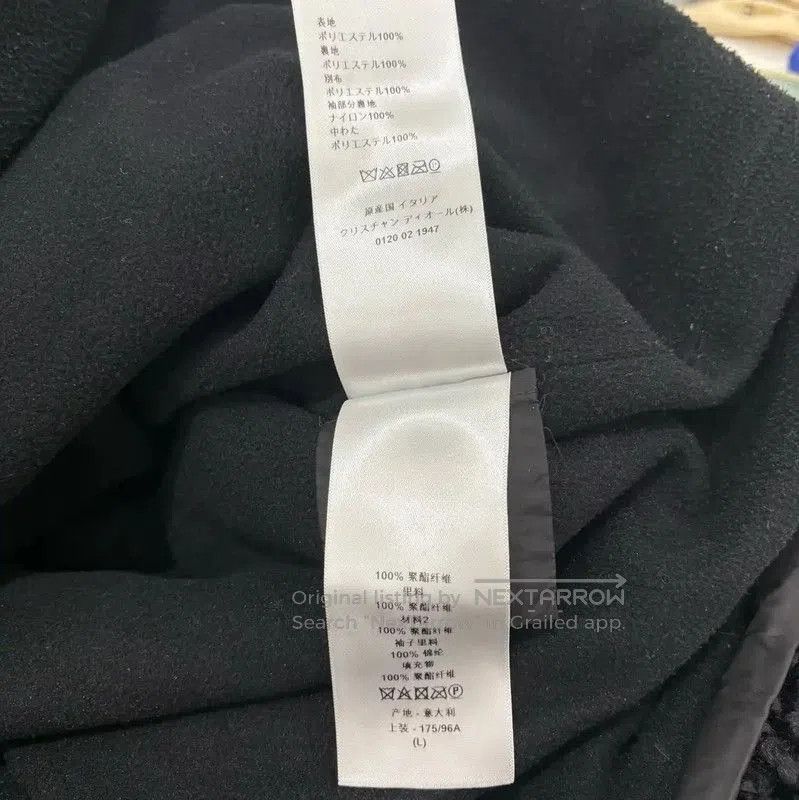 Dior Dior Black Embroidered Winter Long Sleeve Sweatshirt . Size L / US 10 / IT 46 - 7 Thumbnail