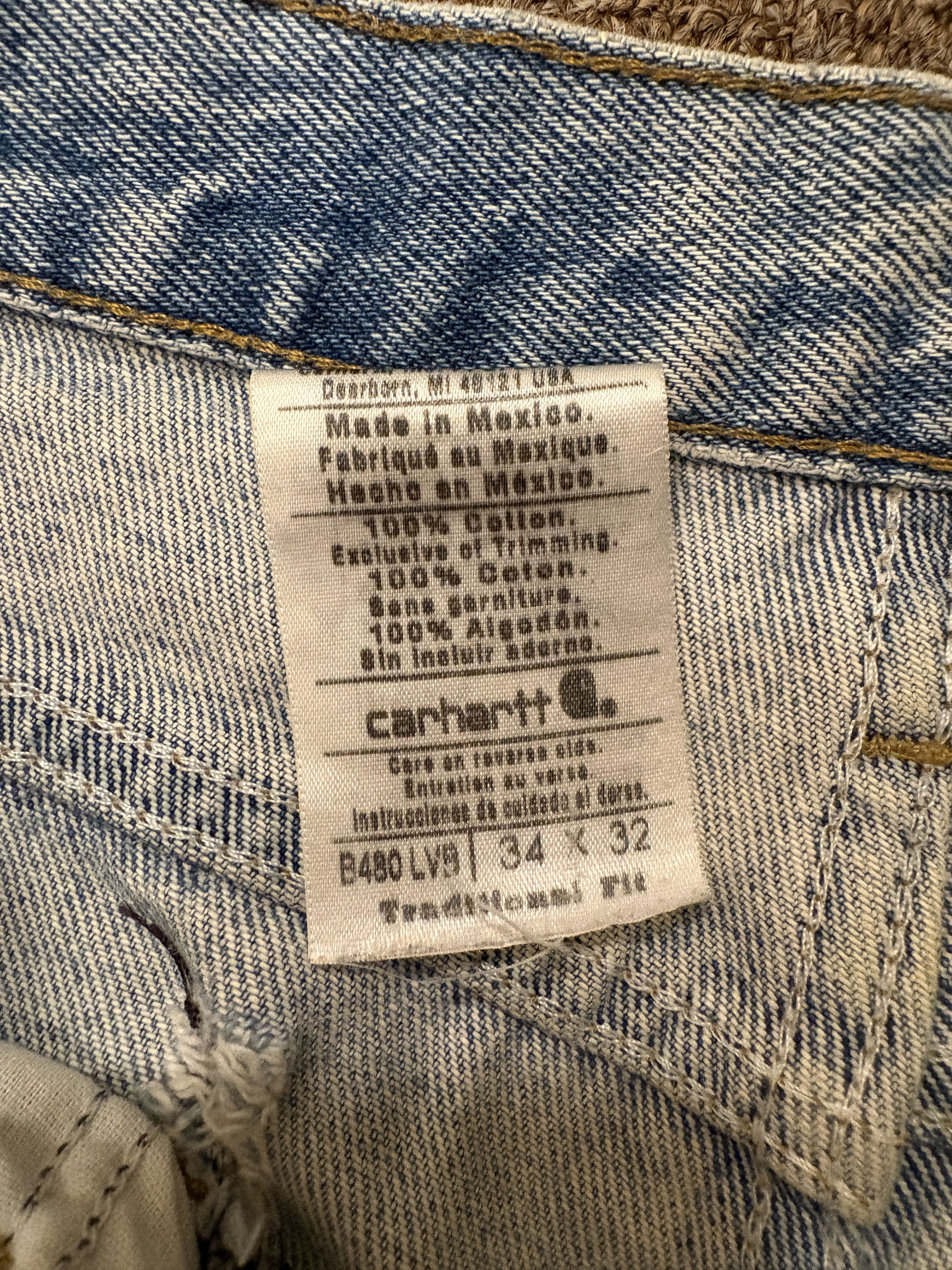 Carhartt Distressed Vintage Carhartt Jeans Size US 34 / EU 50 - 3 Thumbnail