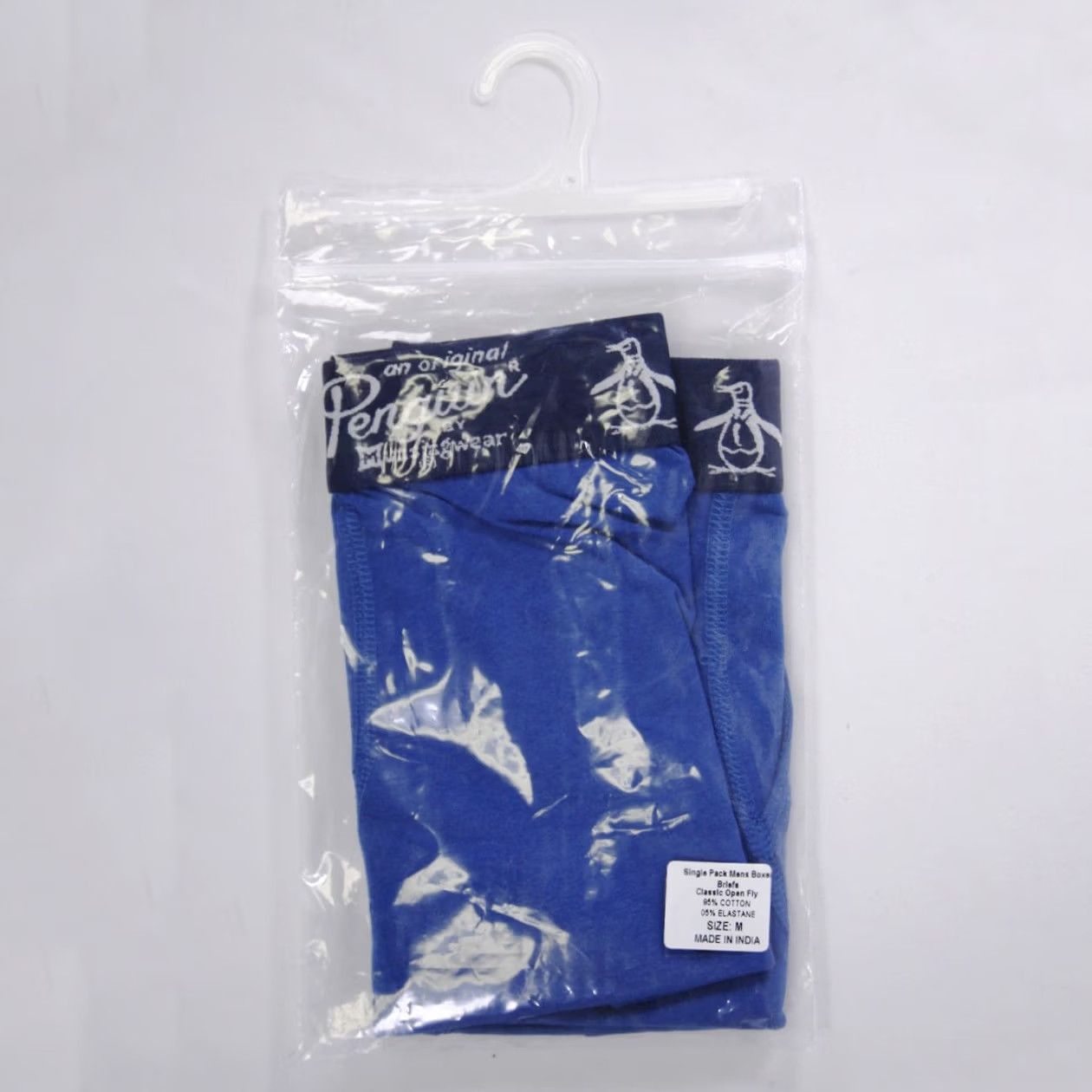 Original Penguin Original Penguin Boxer Brief Mens S, M, L, XL Blue Men Open Fly S01C Size 36R - 6 Thumbnail