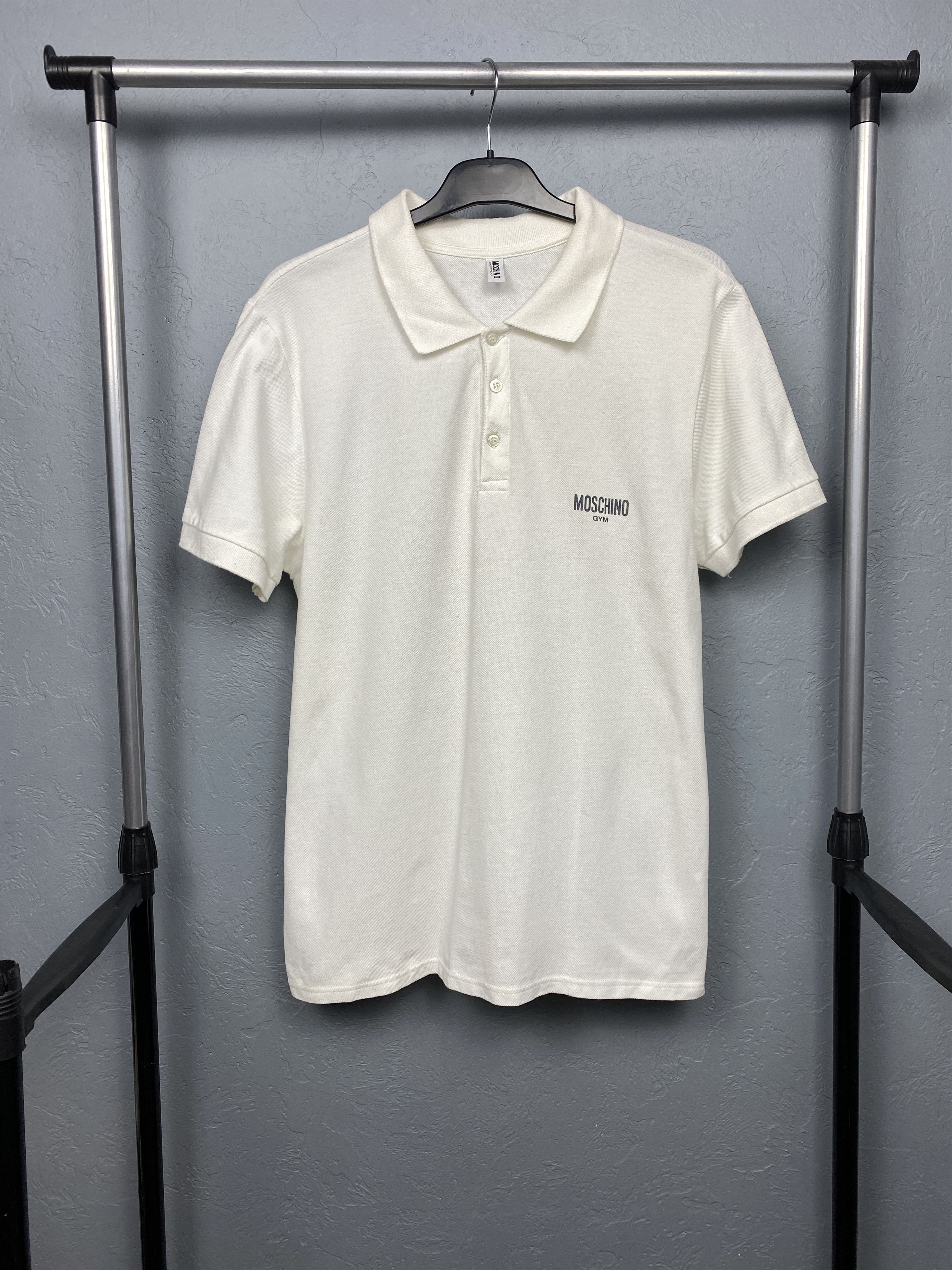 Moschino Moschino Gym Vintage Mens Polo Shirt Size US XL / EU 56 / 4 - 1 Thumbnail