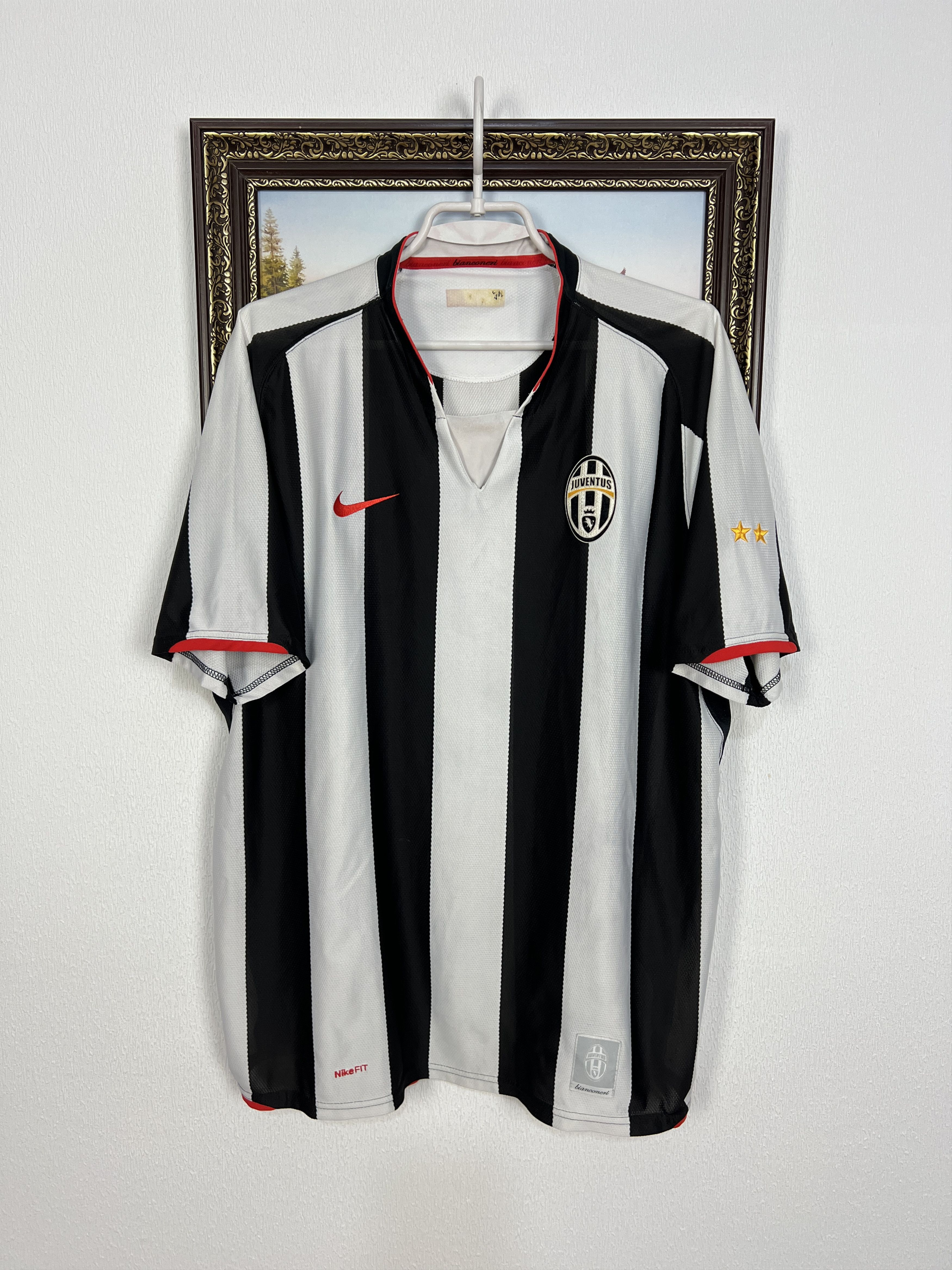Nike Juventus football shirt Soccer Nike Jersey Maglia Trikot Size US XL / EU 56 / 4 - 1 Thumbnail