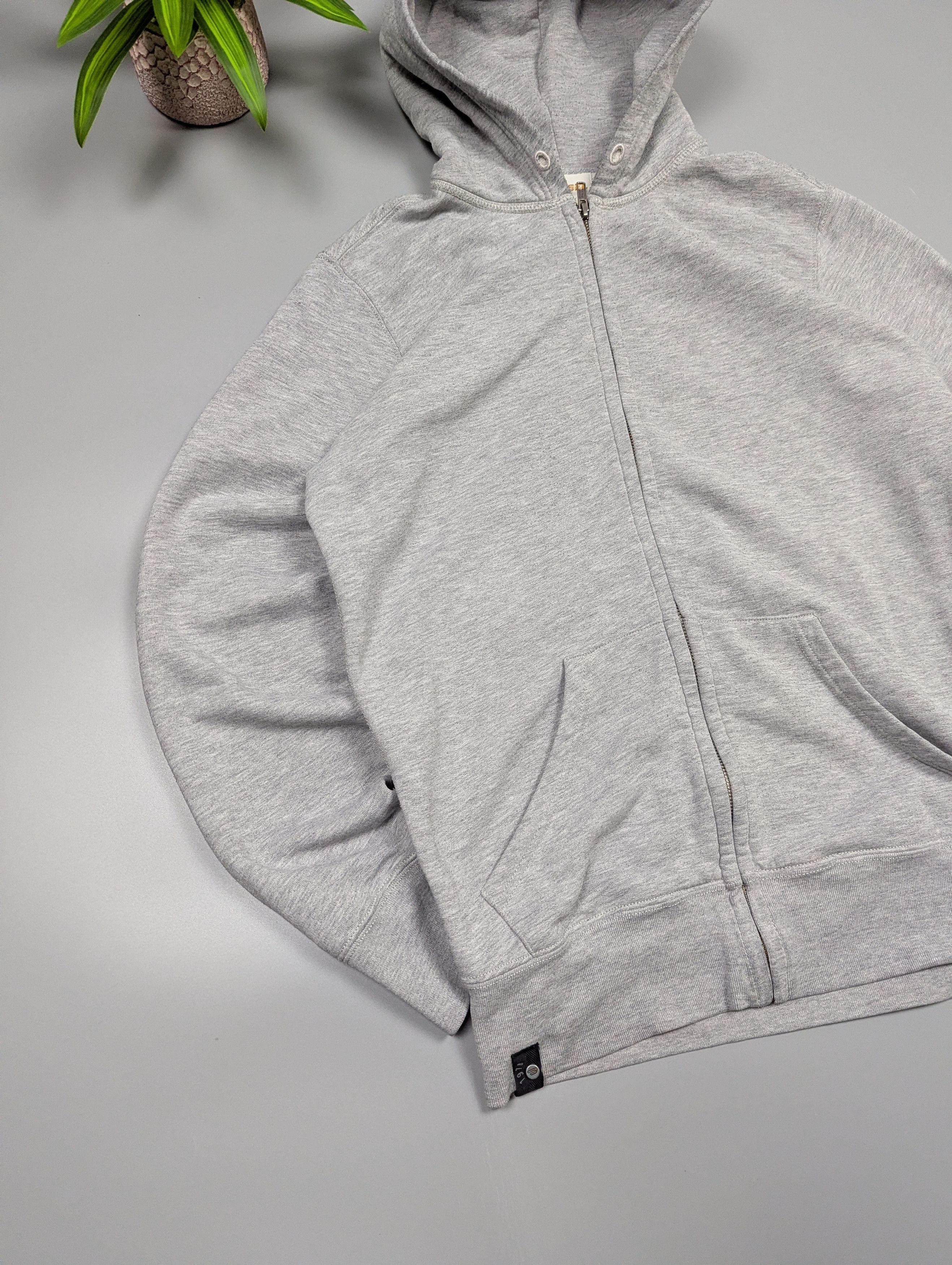 Diesel Diesel Archive Y2K Grey Zip Up Hoodie Minimalist Sleeve Size US M / EU 48-50 / 2 - 2 Thumbnail