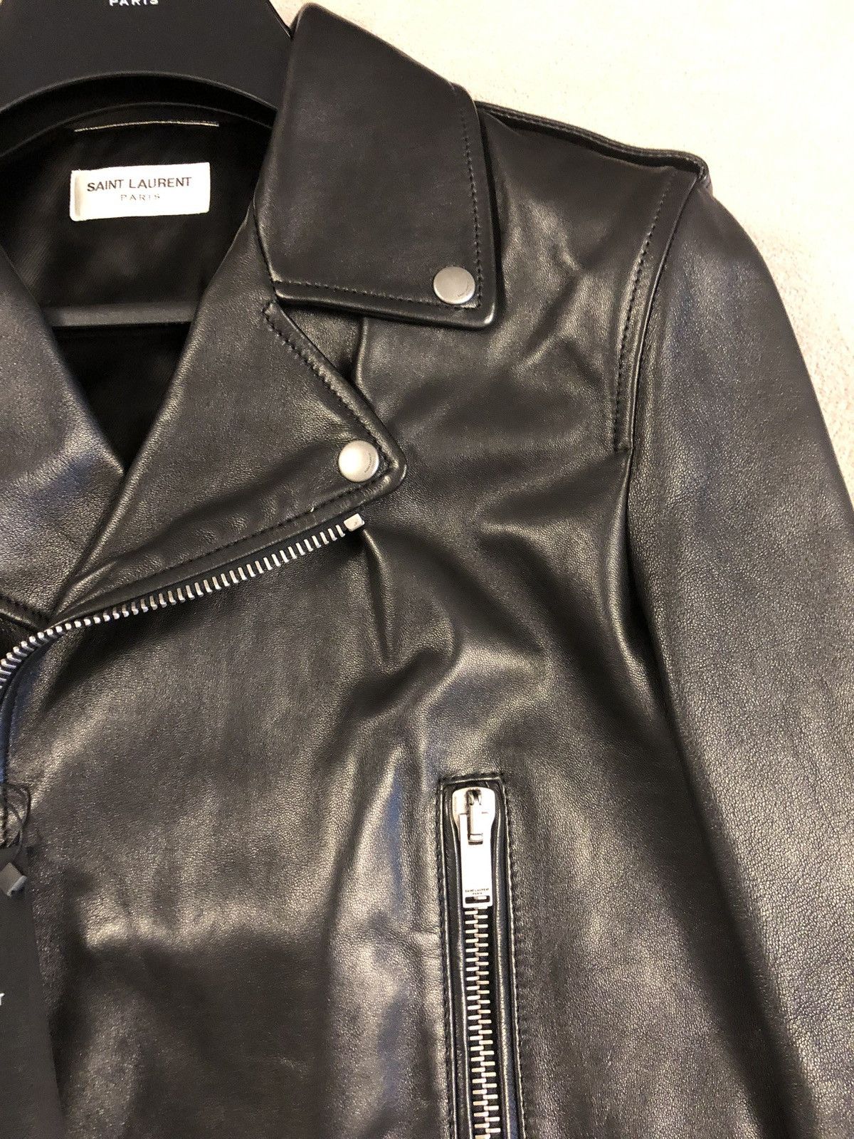 Saint Laurent Paris Saint Laurent Paris (YSL) L01 Leather Jacket Size US M / EU 48-50 / 2 - 4 Thumbnail