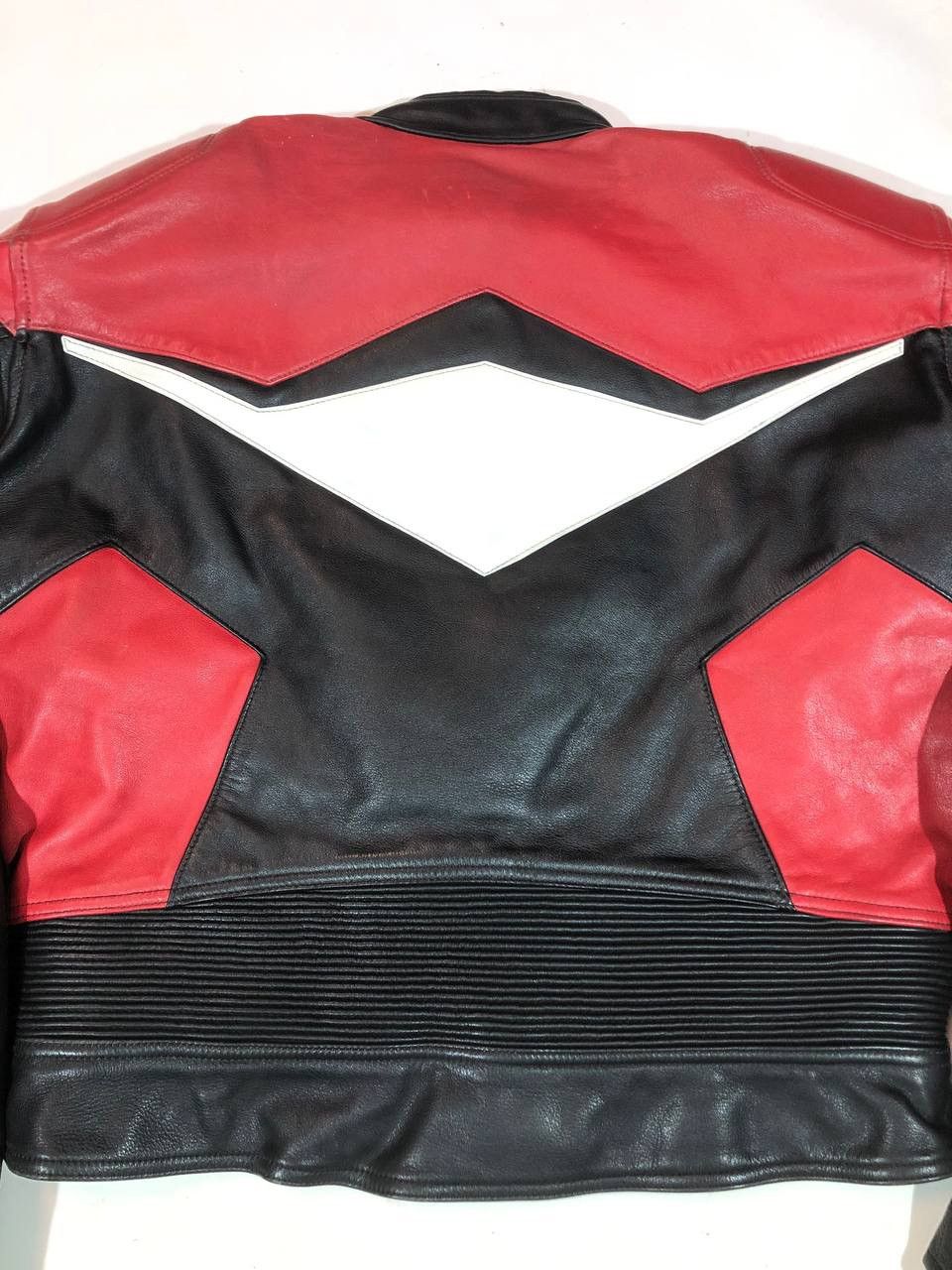 Vintage MQP Racing Moto Avangarde Leather Jacket Vintage Size US L / EU 52-54 / 3 - 11 Thumbnail