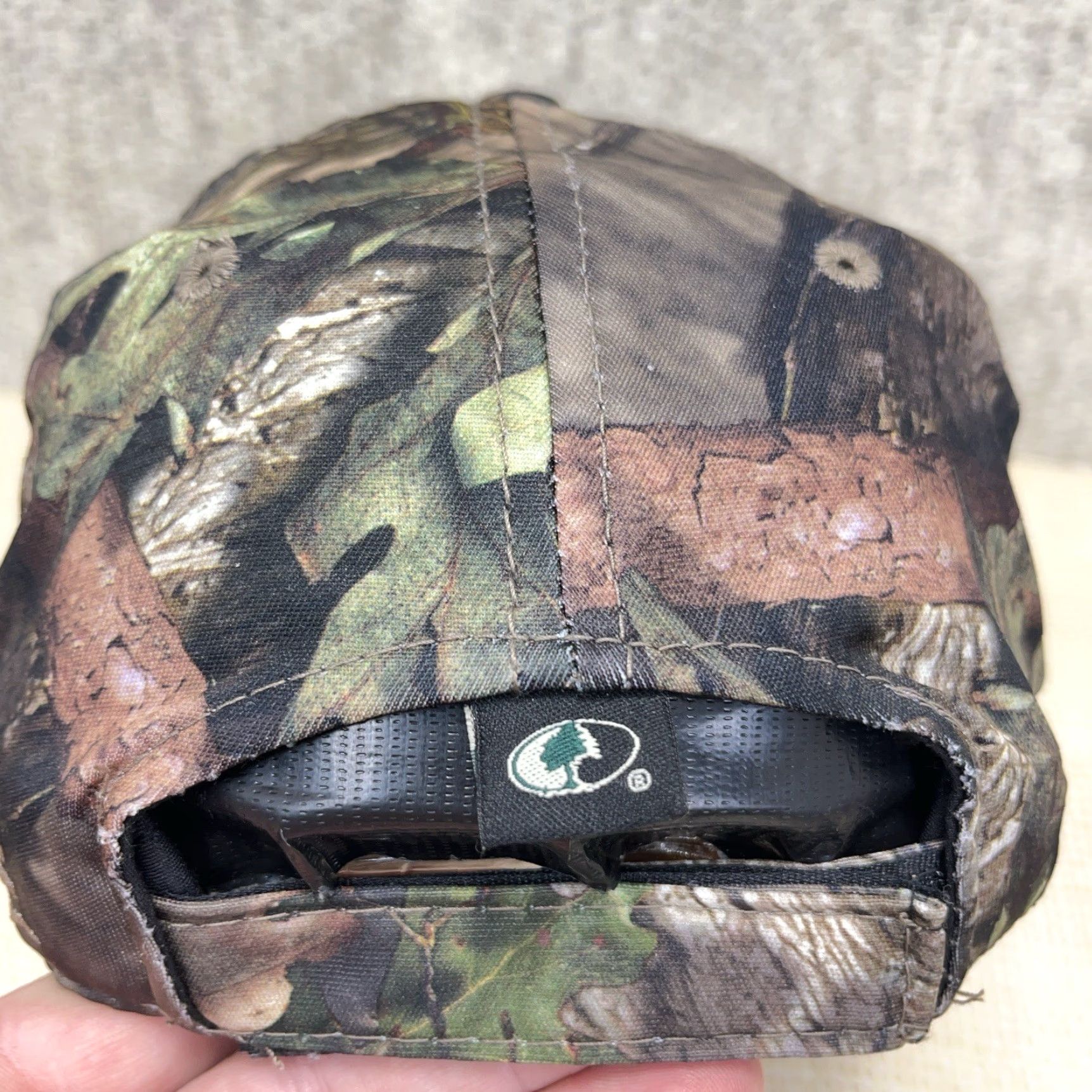 Vintage Allegheny Wood Products Hat Cap Advantage Camo Snap Back Dad Hunting AWP Adult K Size ONE SIZE - 2 Thumbnail
