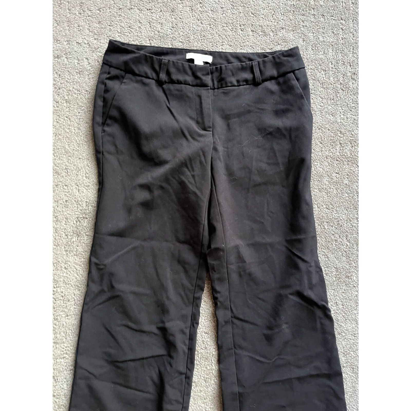 Vintage New York & Co Dress Pants 0P Black Career Separates Modern Classic Womens Size 25" / US 0 / IT 36 - 2 Thumbnail