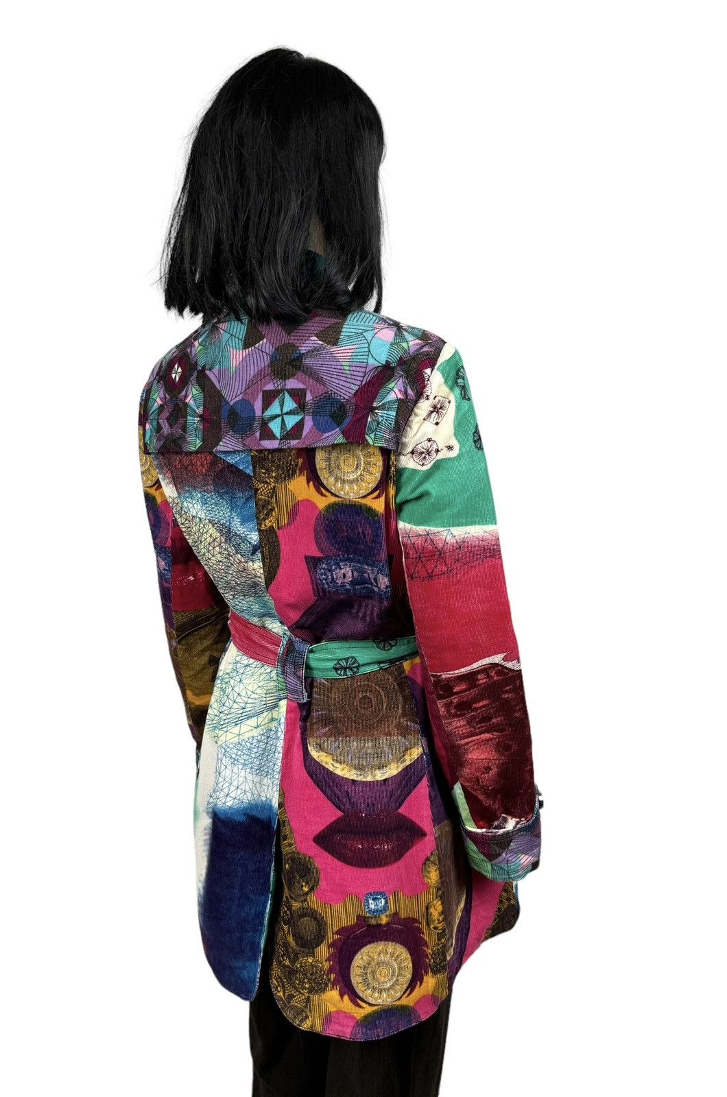 Custo Barcelona Custo Barcelona Corduroy Printed Trench-Coat Warm size 42 Size M / US 6-8 / IT 42-44 - 10 Thumbnail