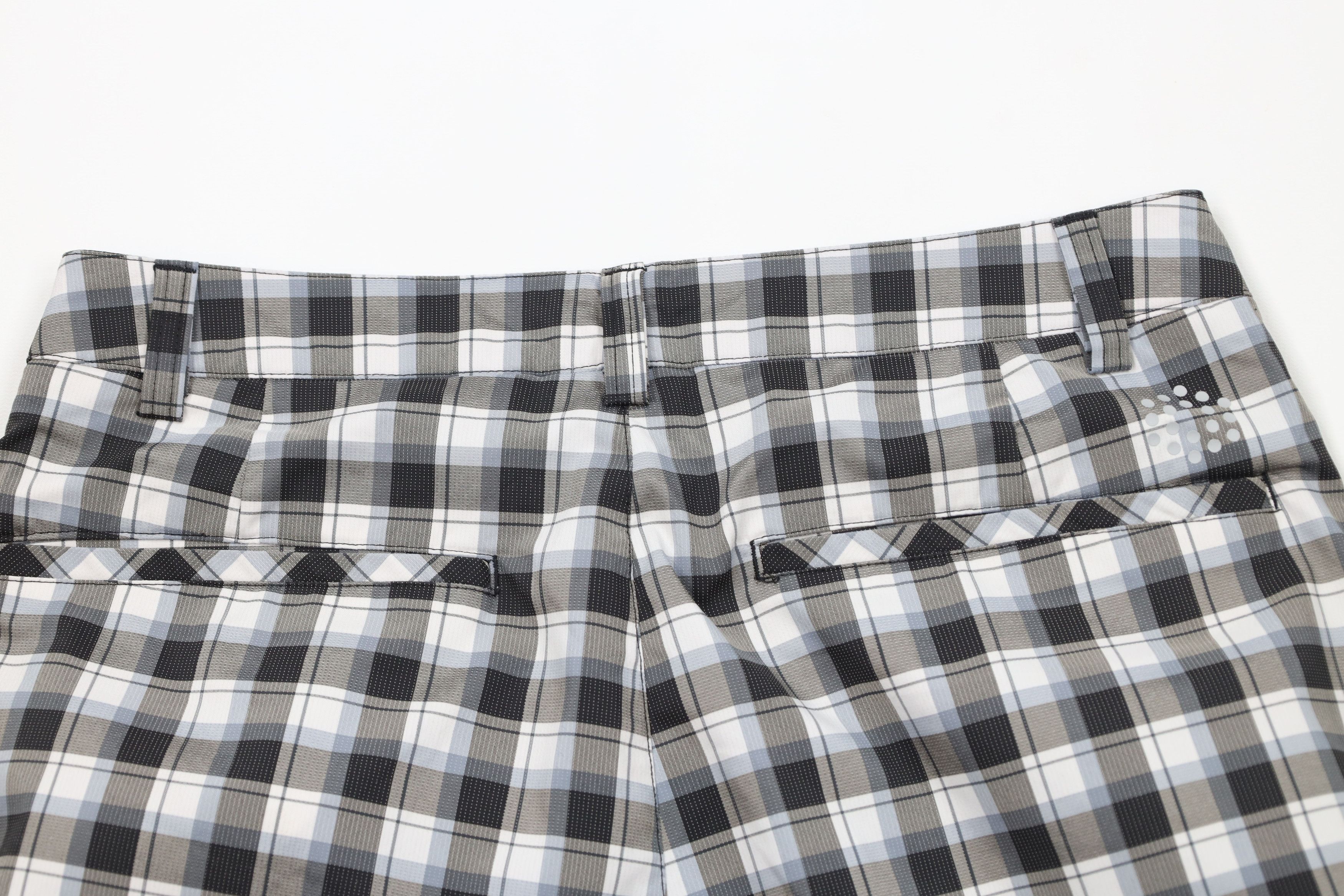 Puma × Vintage Puma Golf Cell Rickie Fowler Golfing Chino Shorts Plaid Size US 30 / EU 46 - 11 Thumbnail