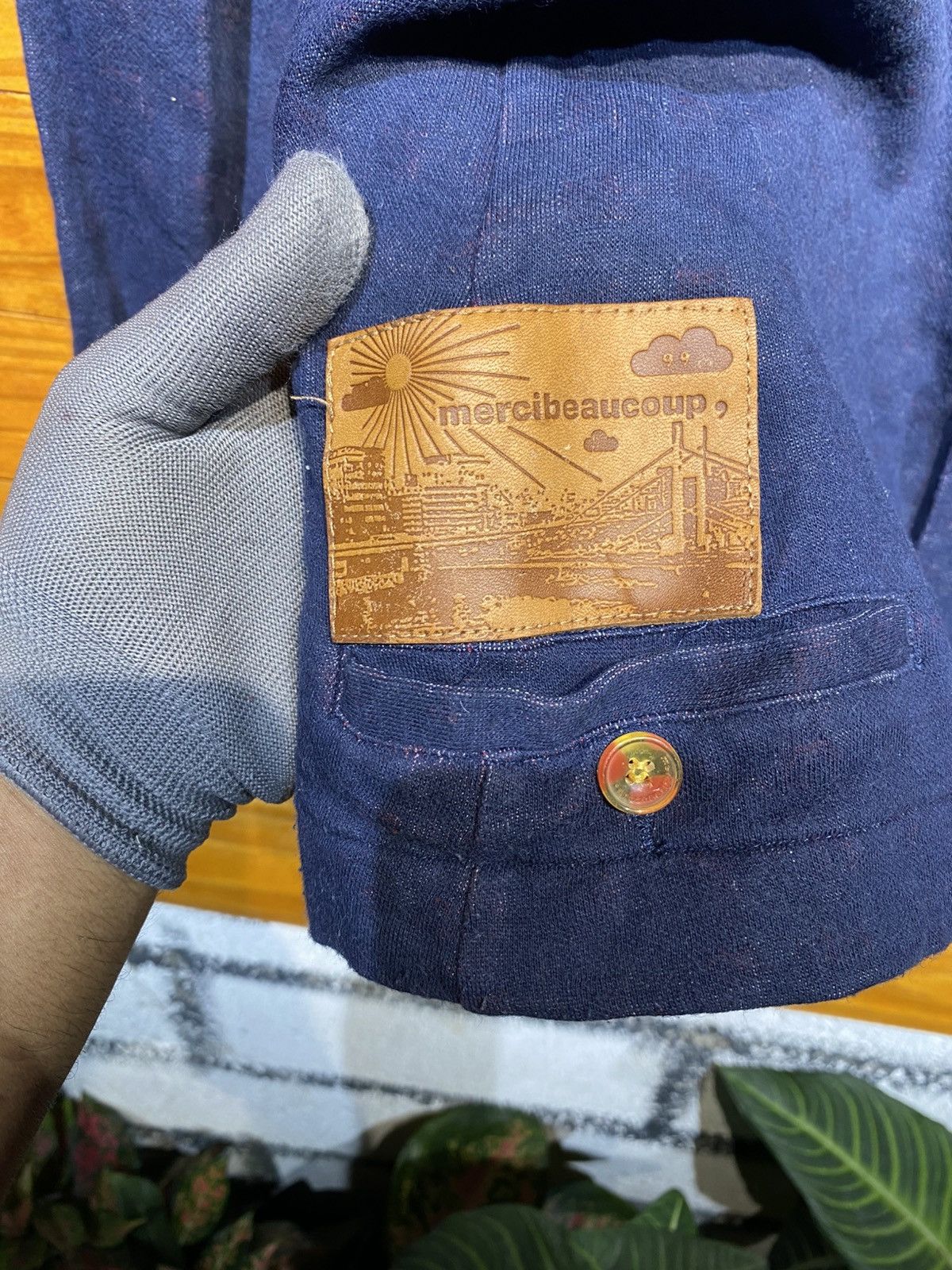 mercibeaucoup Mercibeaucoup Navy Casual Blazer Jacket – Unique Japanese Size M / US 6-8 / IT 42-44 - 7 Thumbnail