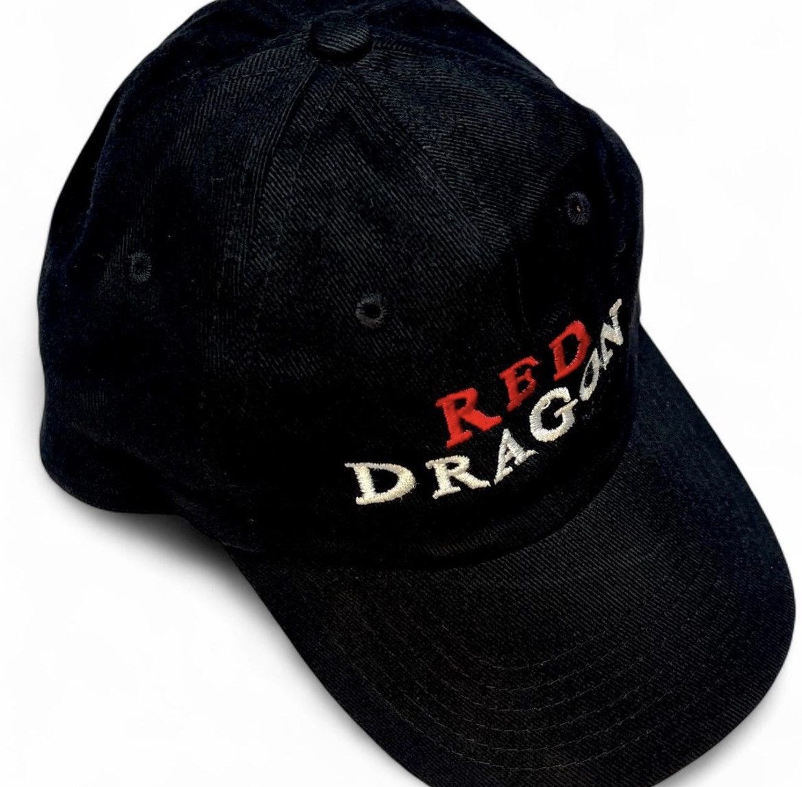 Pieces Uniques Black and Red 2002 Red Dragon Promo Cap Size ONE SIZE - 4 Thumbnail