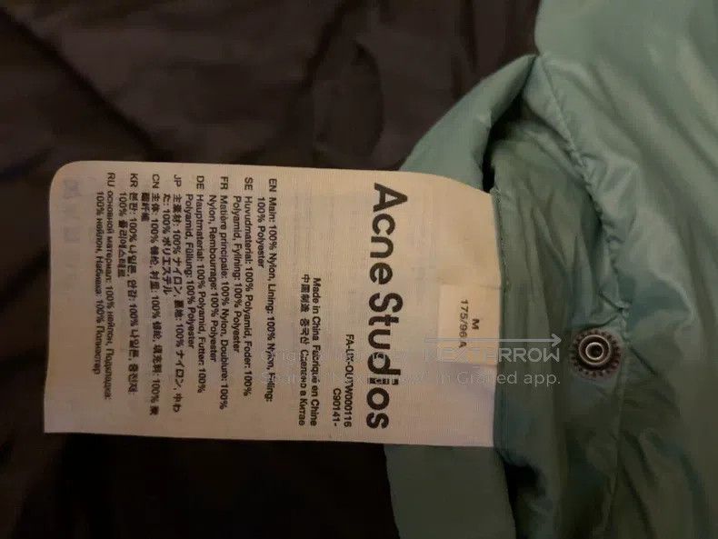 Acne Studios Acne Studios Short cotton coat for both men and women, hig Size M / US 6-8 / IT 42-44 - 3 Thumbnail