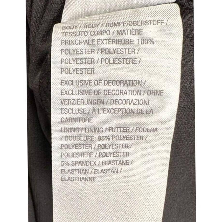 Isaac Mizrahi VINTAGE? No — Isaac Mizrahi Live Shirt Womens 22W Plus Black Geometric Long Sleeve Blouse NEW Size 3XL / US 20-22 - 7 Thumbnail