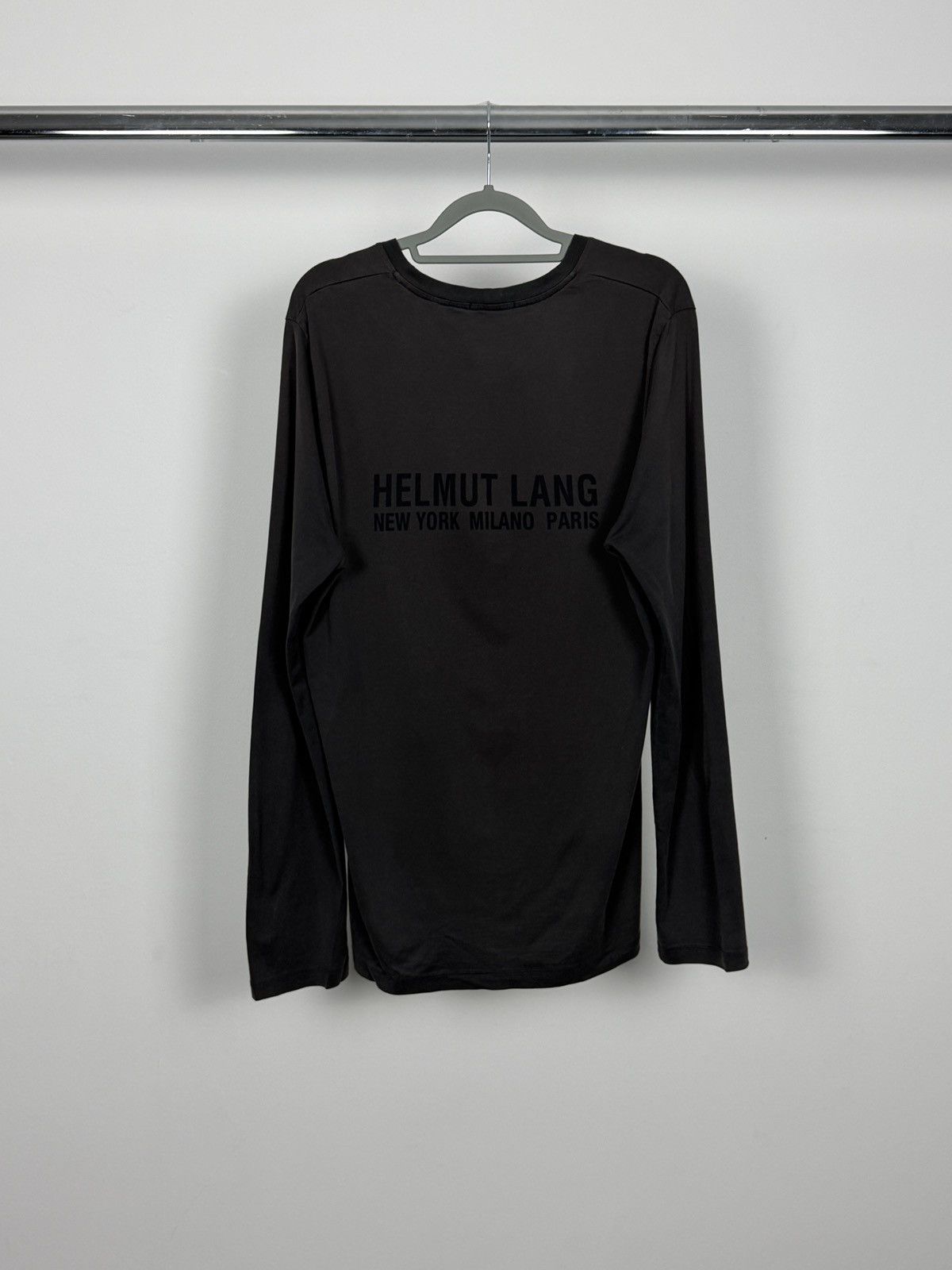 Helmut Lang Helmut Lang 'Worldwide' long sleeve t-shirt | Grailed