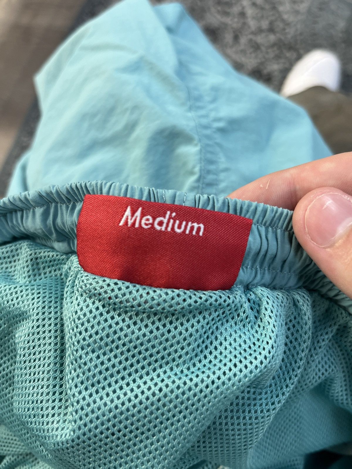 Supreme Supreme OG Swim Shorts Teal M Size US 32 / EU 48 - 5 Thumbnail