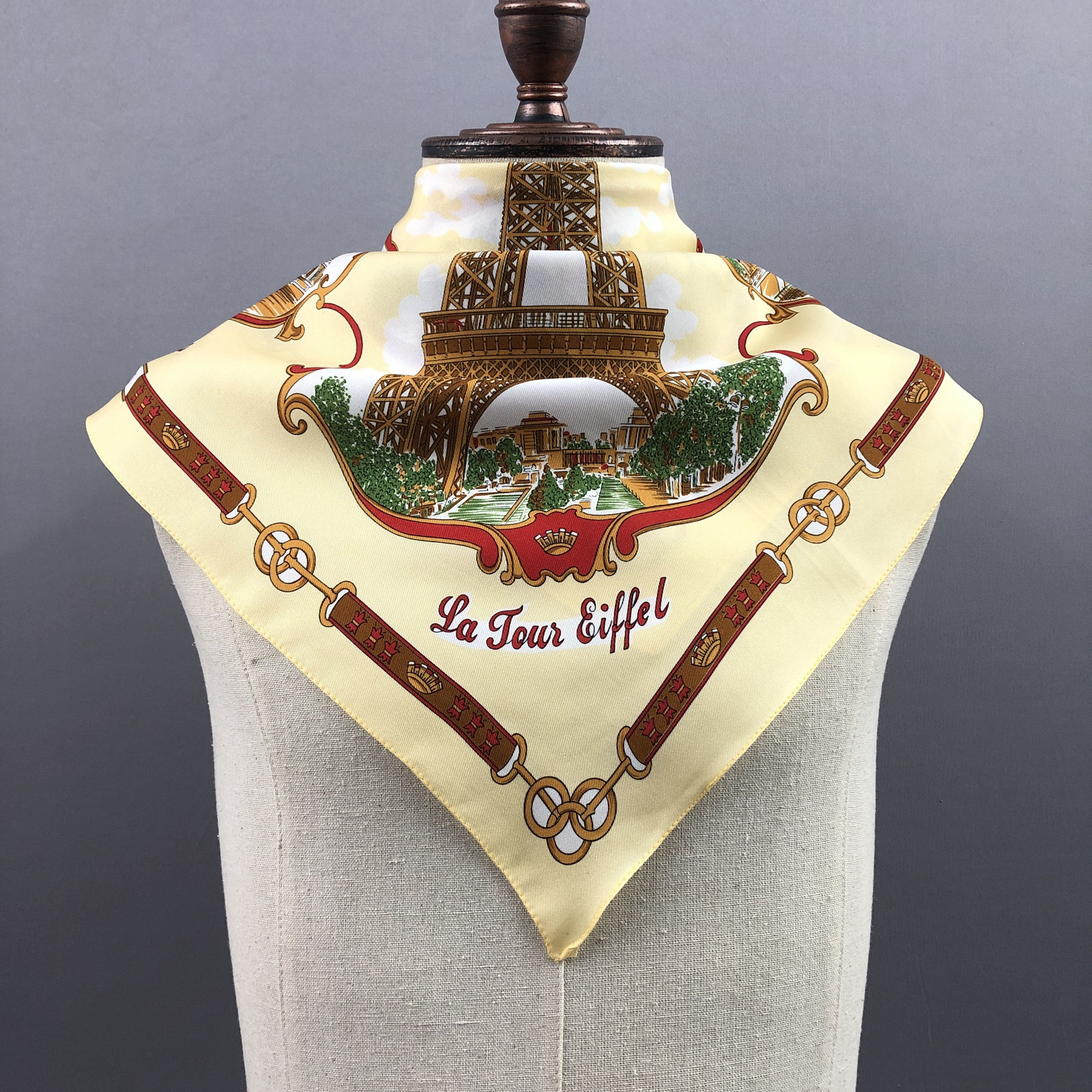 Other × Vintage Vintage Roger L Paris SILK Scarf Twill Stole Wraps Scarves Size ONE SIZE - 1 Thumbnail