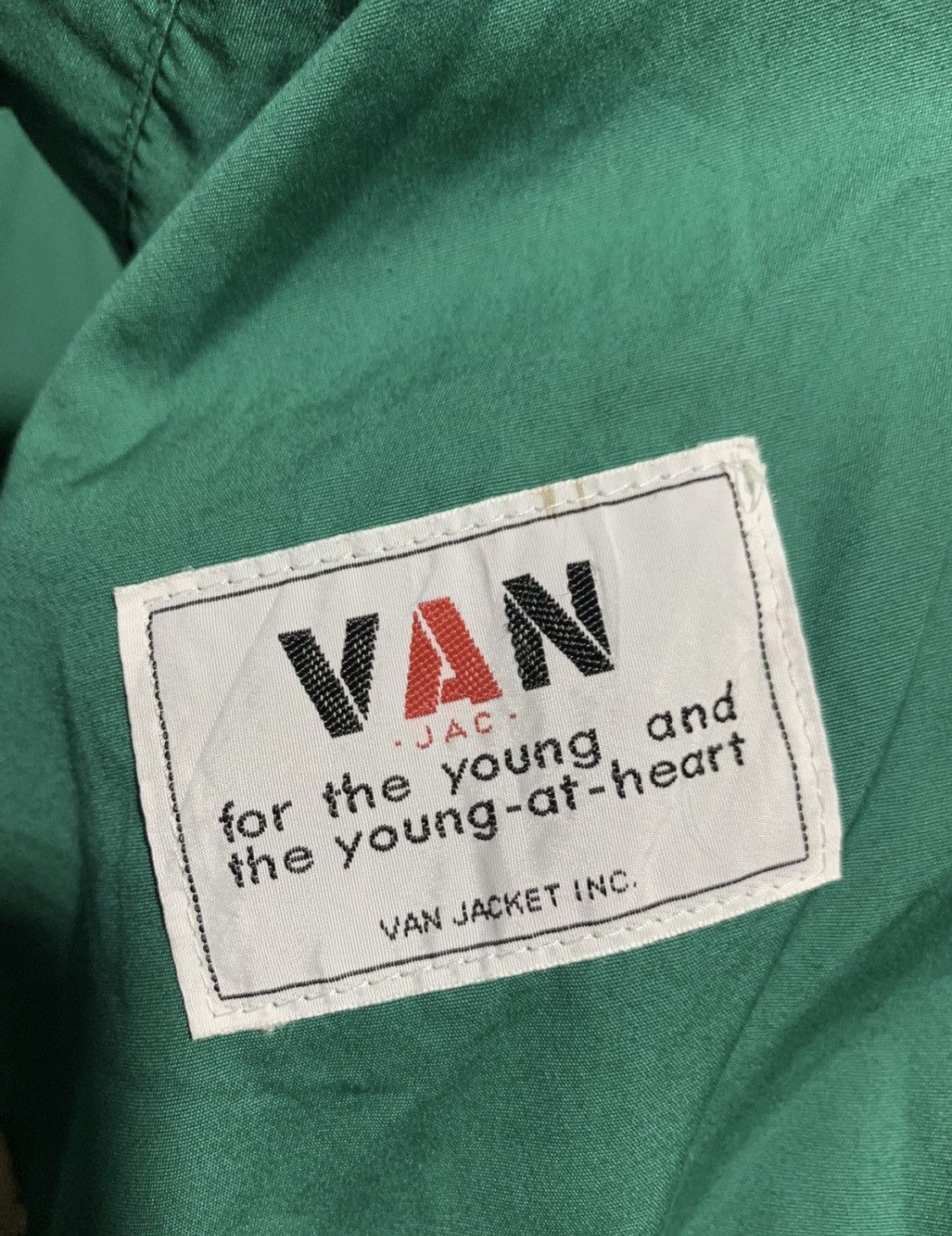 Japanese Brand × Van × Vintage 🔥Vintage Van Jac Boxy bomber jacket Size US L / EU 52-54 / 3 - 6 Thumbnail