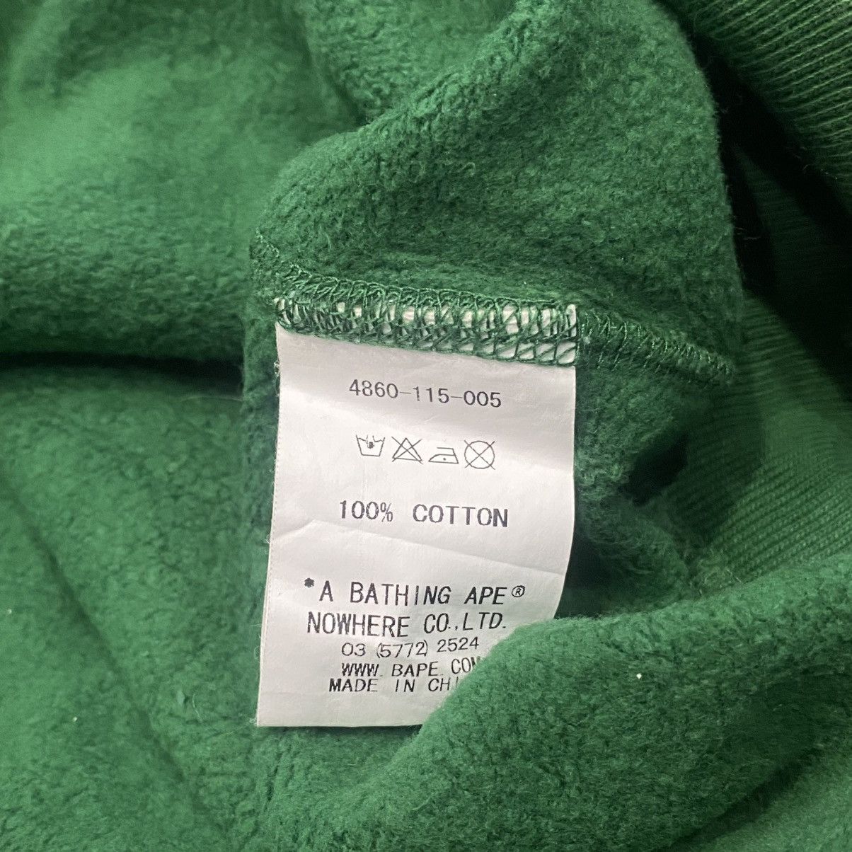 Bape Bape Green Zip Up Pirate Store Hoodie Size US L / EU 52-54 / 3 - 3 Thumbnail