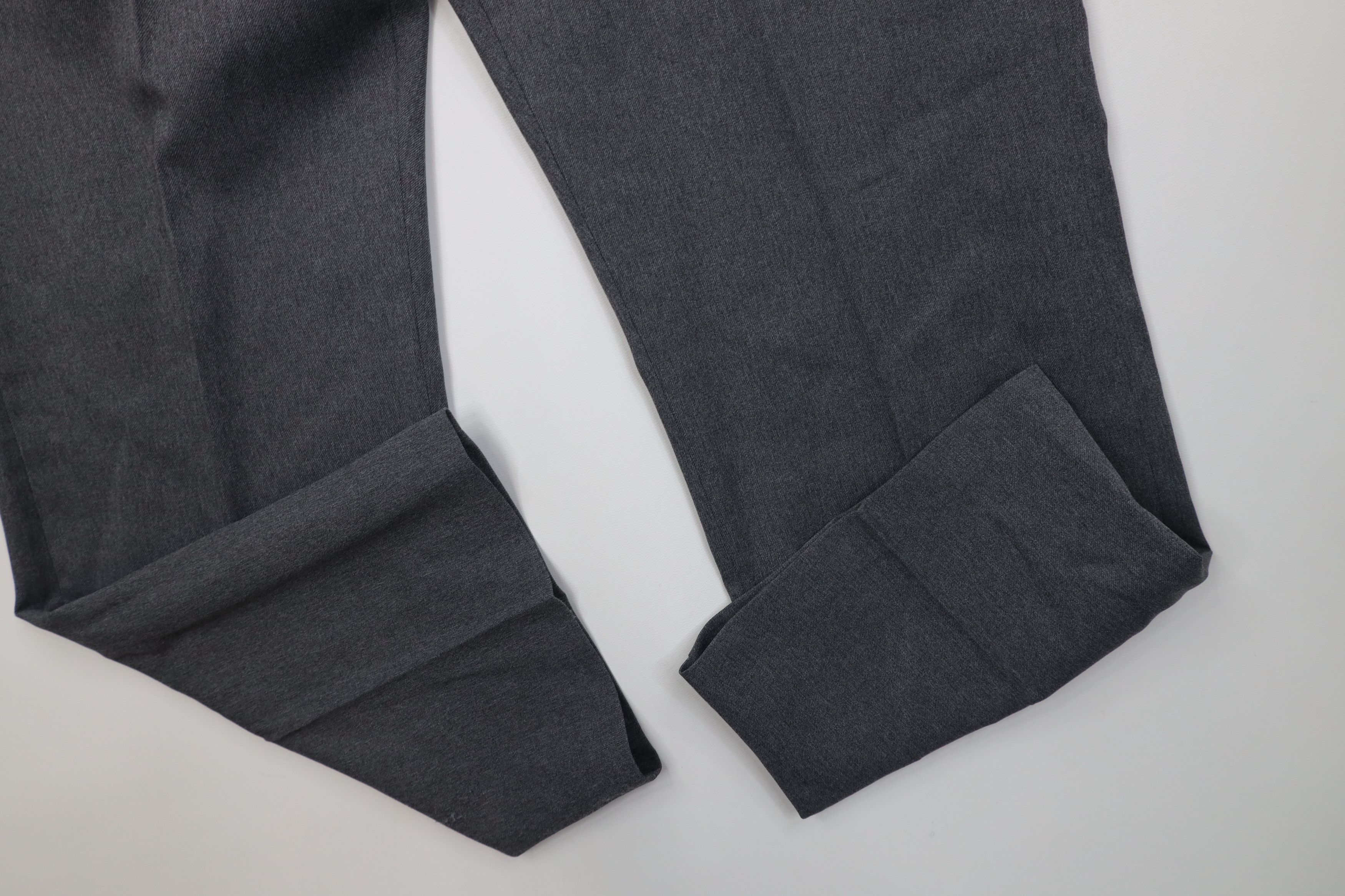 Vintage Vintage 70s Streetwear Wide Leg Chino Pants Heather Gray USA Size US 38 / EU 54 - 5 Thumbnail