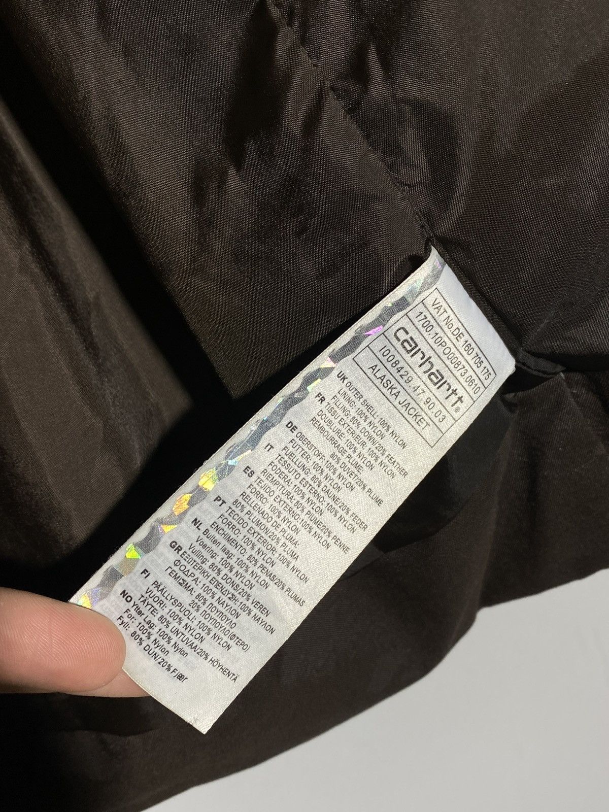 Carhartt Carhartt Alaska Down Puffer Brown Rare Jacket Size US XL / EU 56 / 4 - 16 Thumbnail