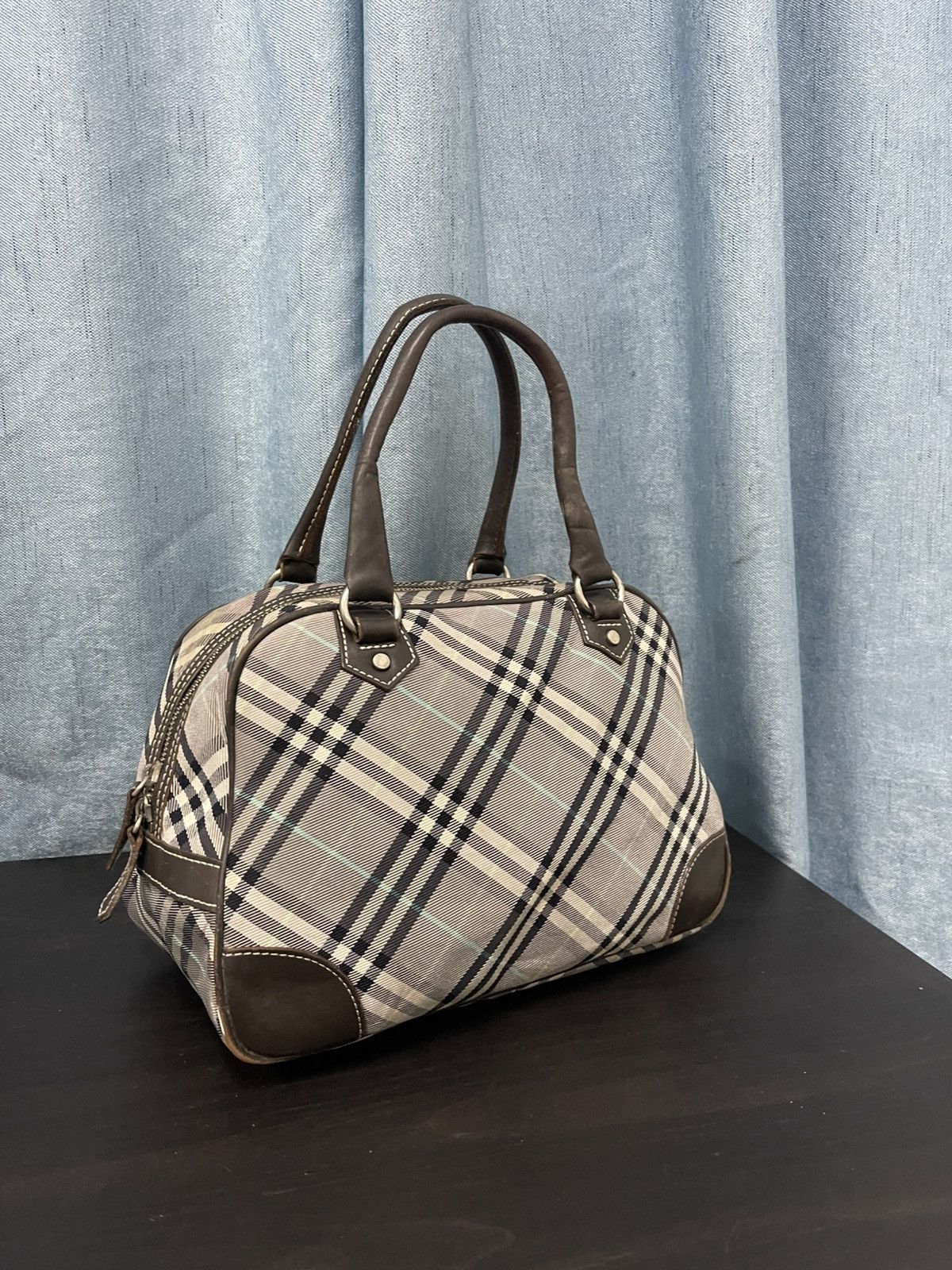 Burberry Blue Label Nova Check Handle Bag
