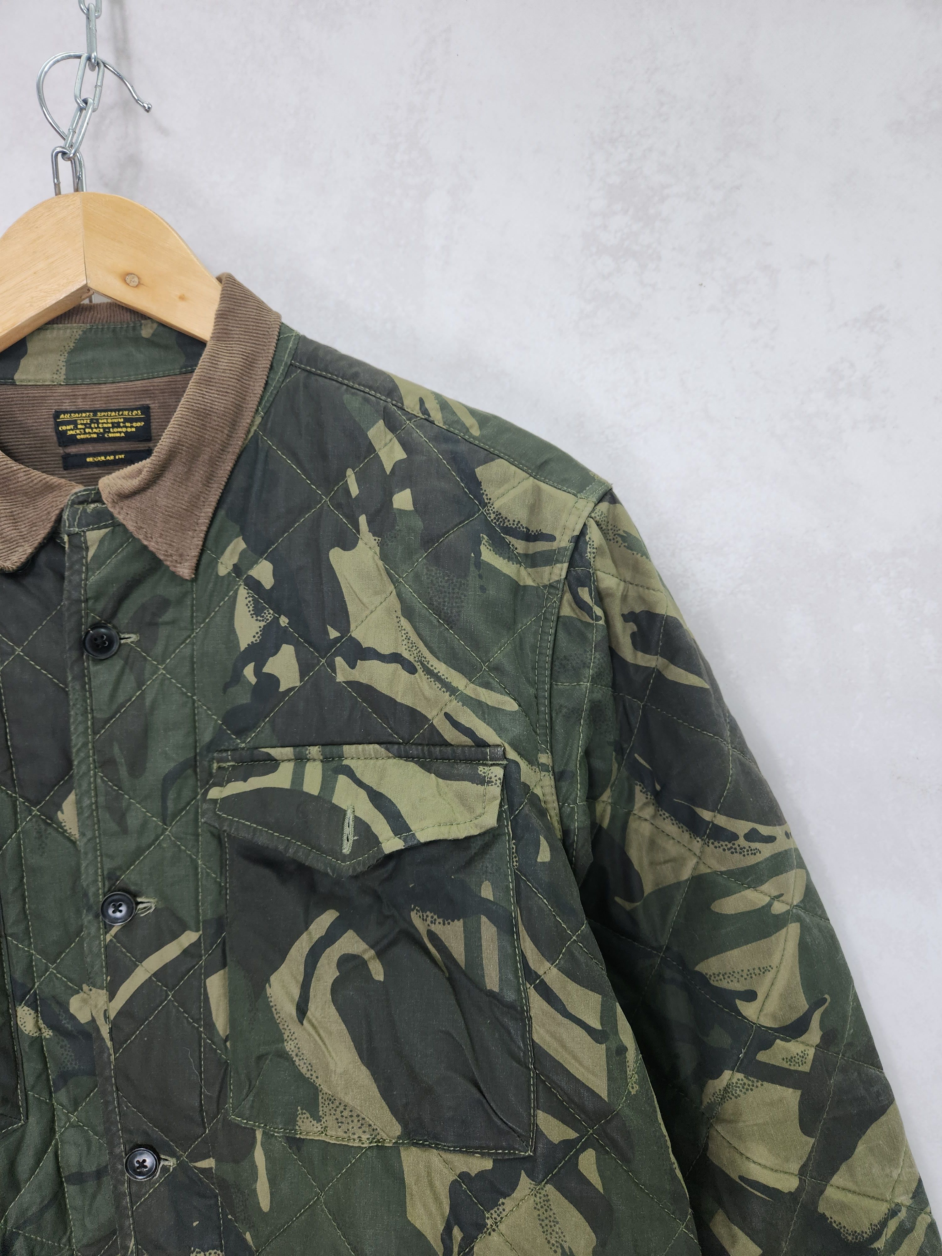 Allsaints Allsaints spitalfields camo jacket button ups size M Size US M / EU 48-50 / 2 - 6 Thumbnail