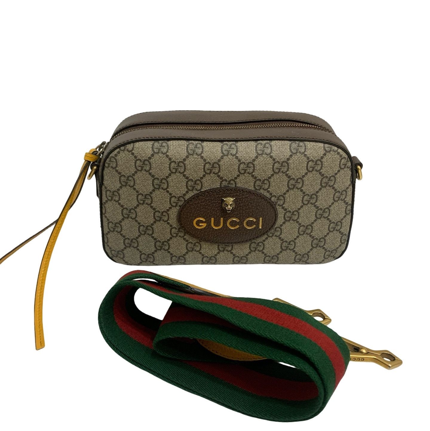 Gucci Gucci Neo Vintage GG Supreme Camera Bag ONE SIZE Size ONE SIZE - 1 Thumbnail