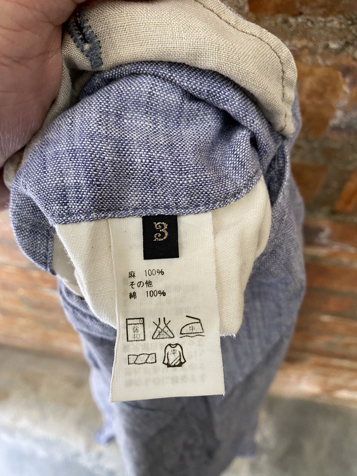 Kapital × Kapital Kountry Vtg Kapital 3/4 linen military pants Size US 32 / EU 48 - 16 Thumbnail