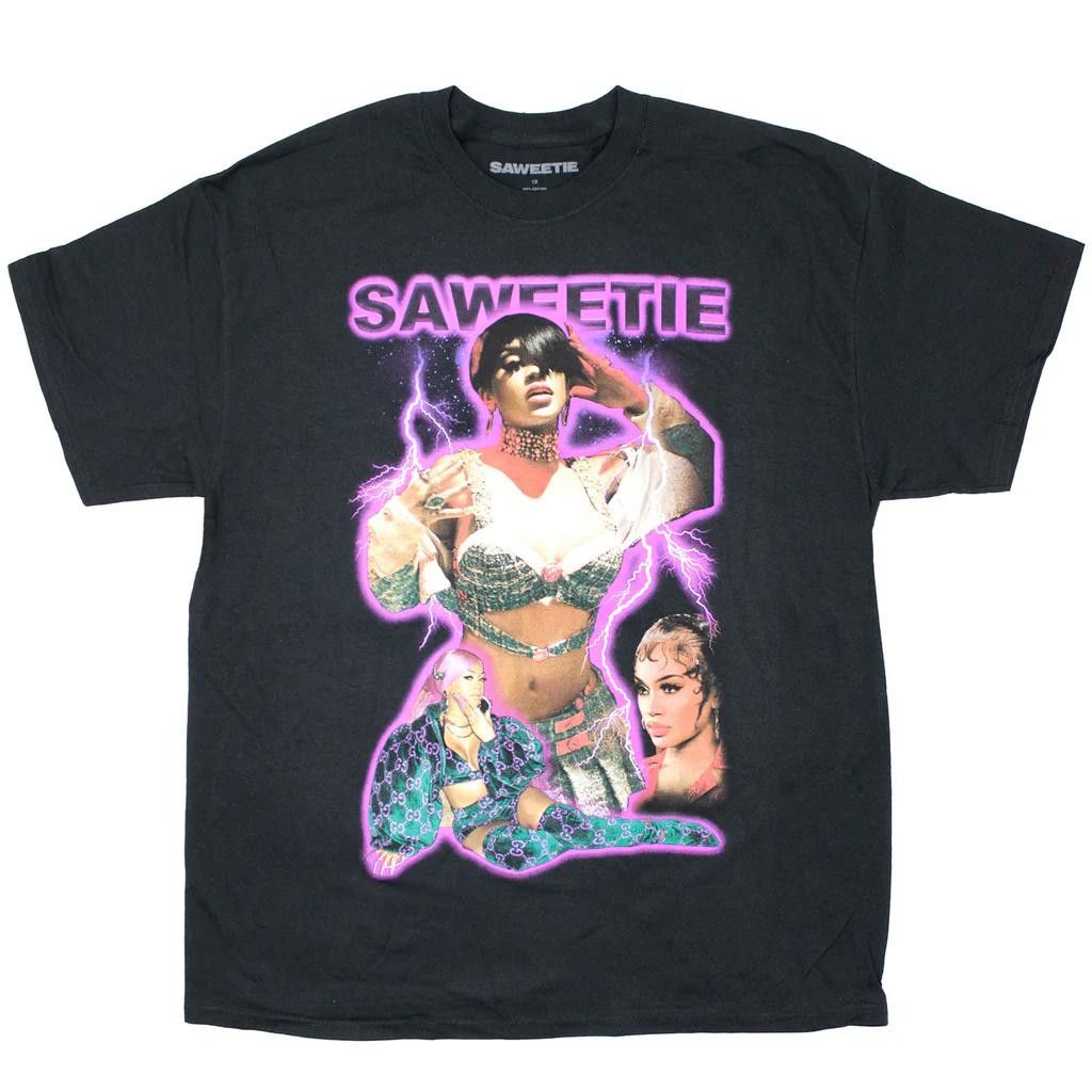 Designer Saweetie Rap Tee - T-shirt So Icy Lightning Tee Shirt XL Size US XL / EU 56 / 4 - 1 Thumbnail
