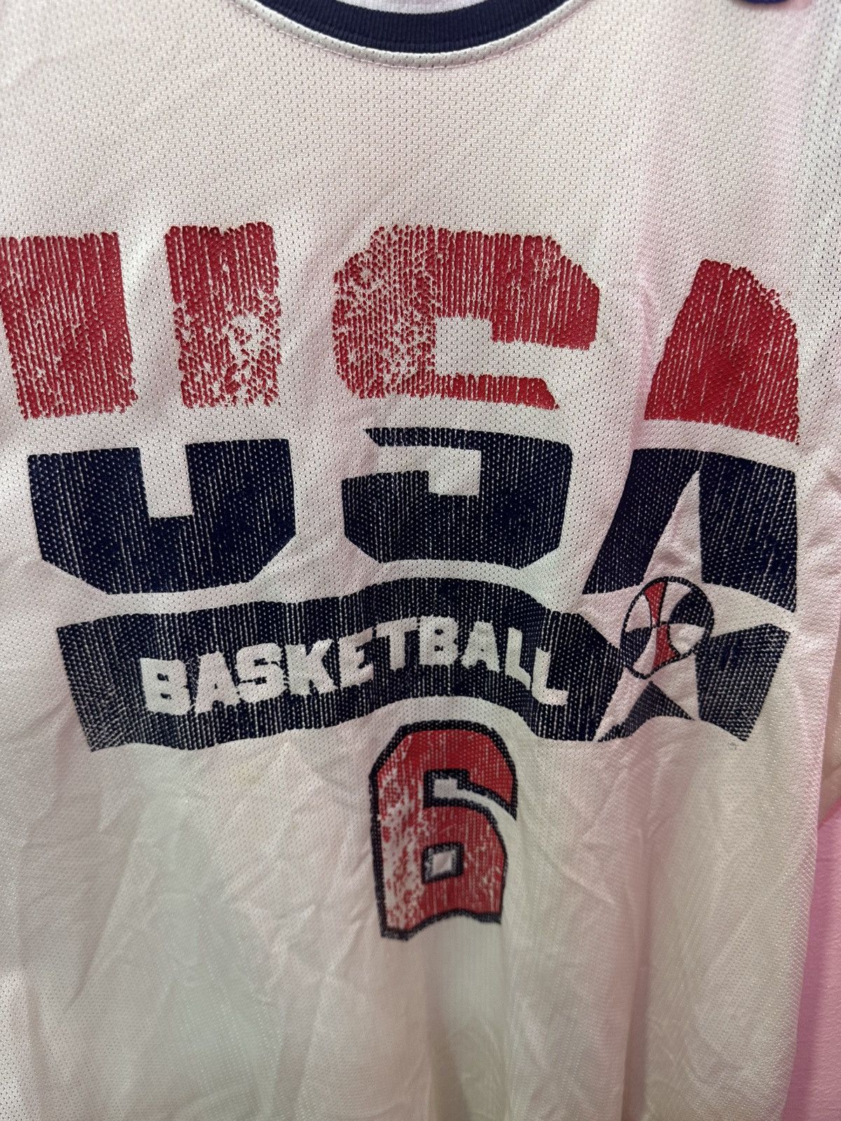 Champion × NBA × Vintage Patrick Ewing USA Dream Team Olympic Jersey Size US XL / EU 56 / 4 - 4 Thumbnail
